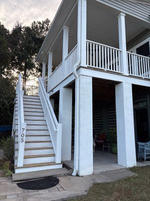 Wood Deck using Wood Stain