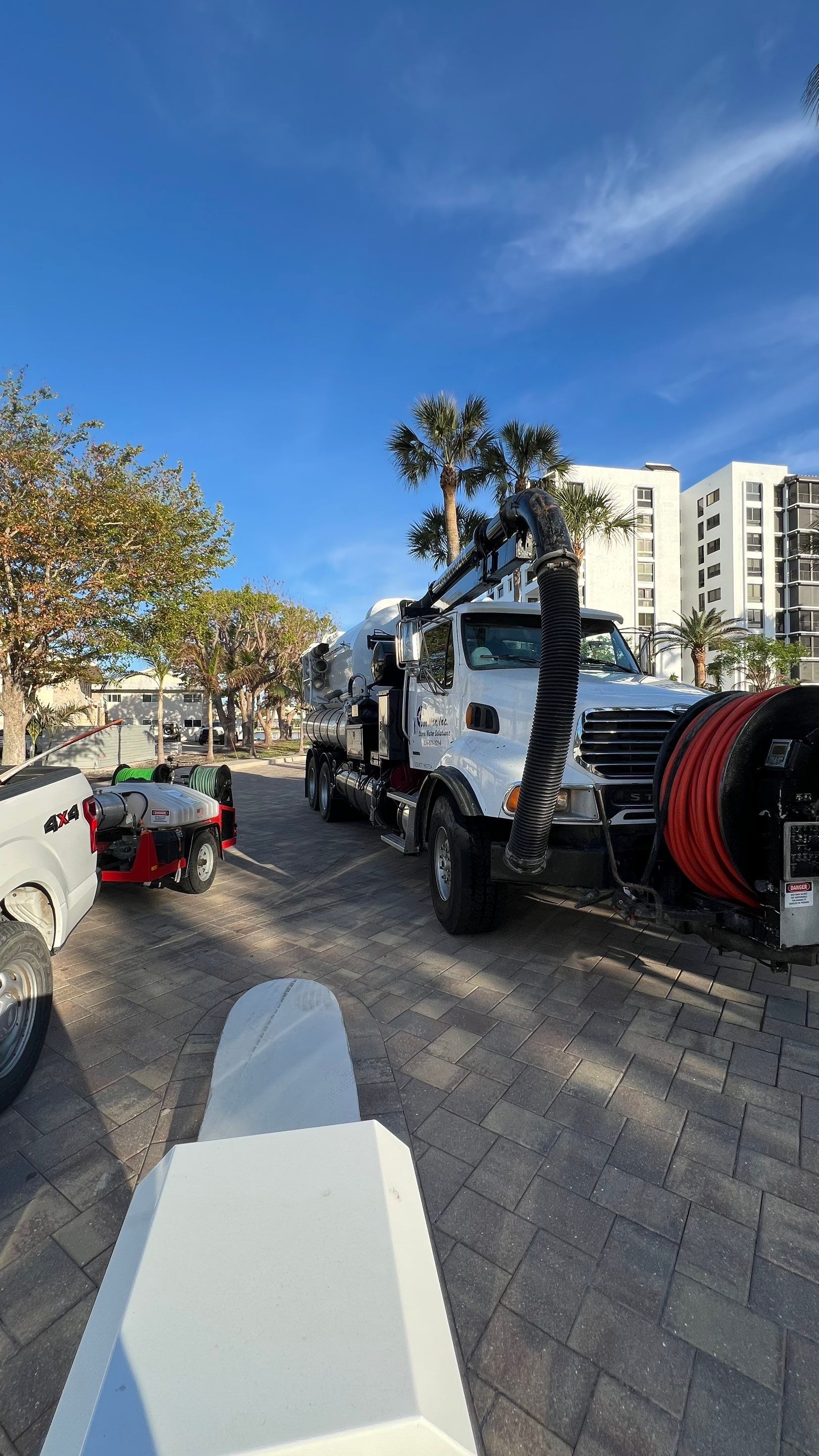 Naples Condo Complex Stormwater System Maintenance and Hurricane Cleanup by Don Mar, Inc. Storm Water Solutions