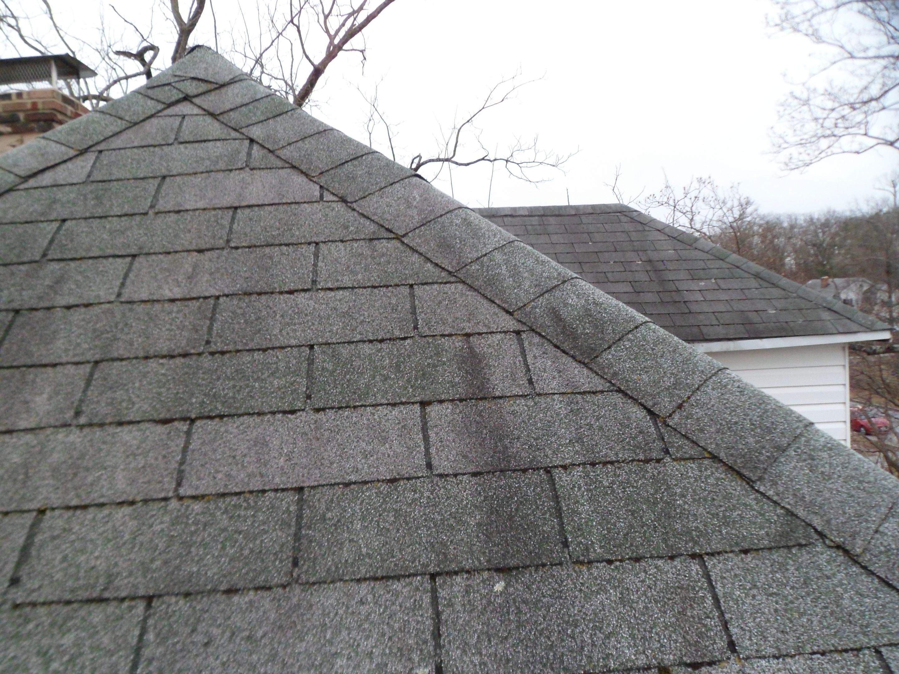 Residential Roofing Installation using Max Def Pewterwood by Alpha Design Services