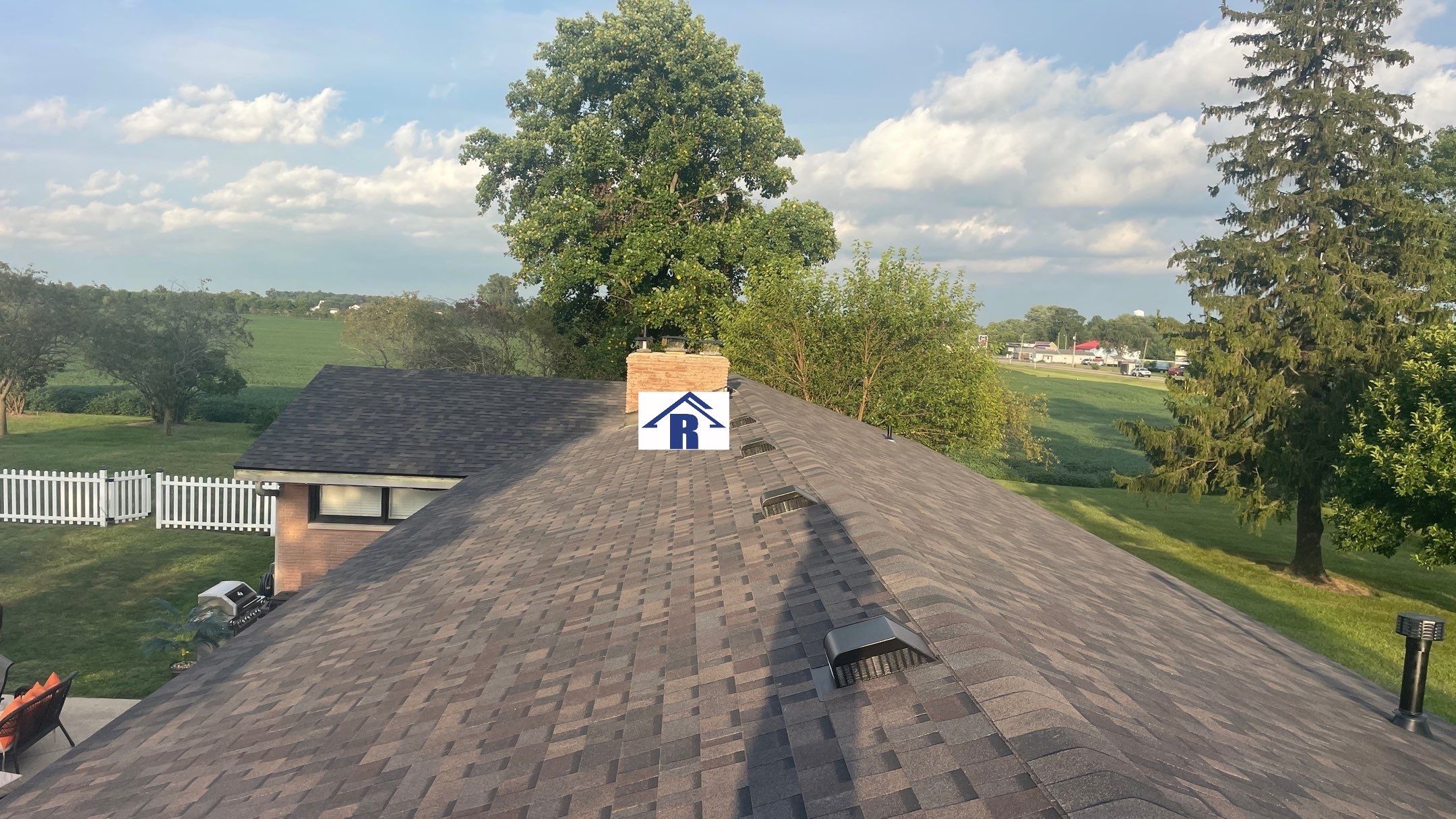 Project in Parker City, IN by Rodeffer Roofing INC