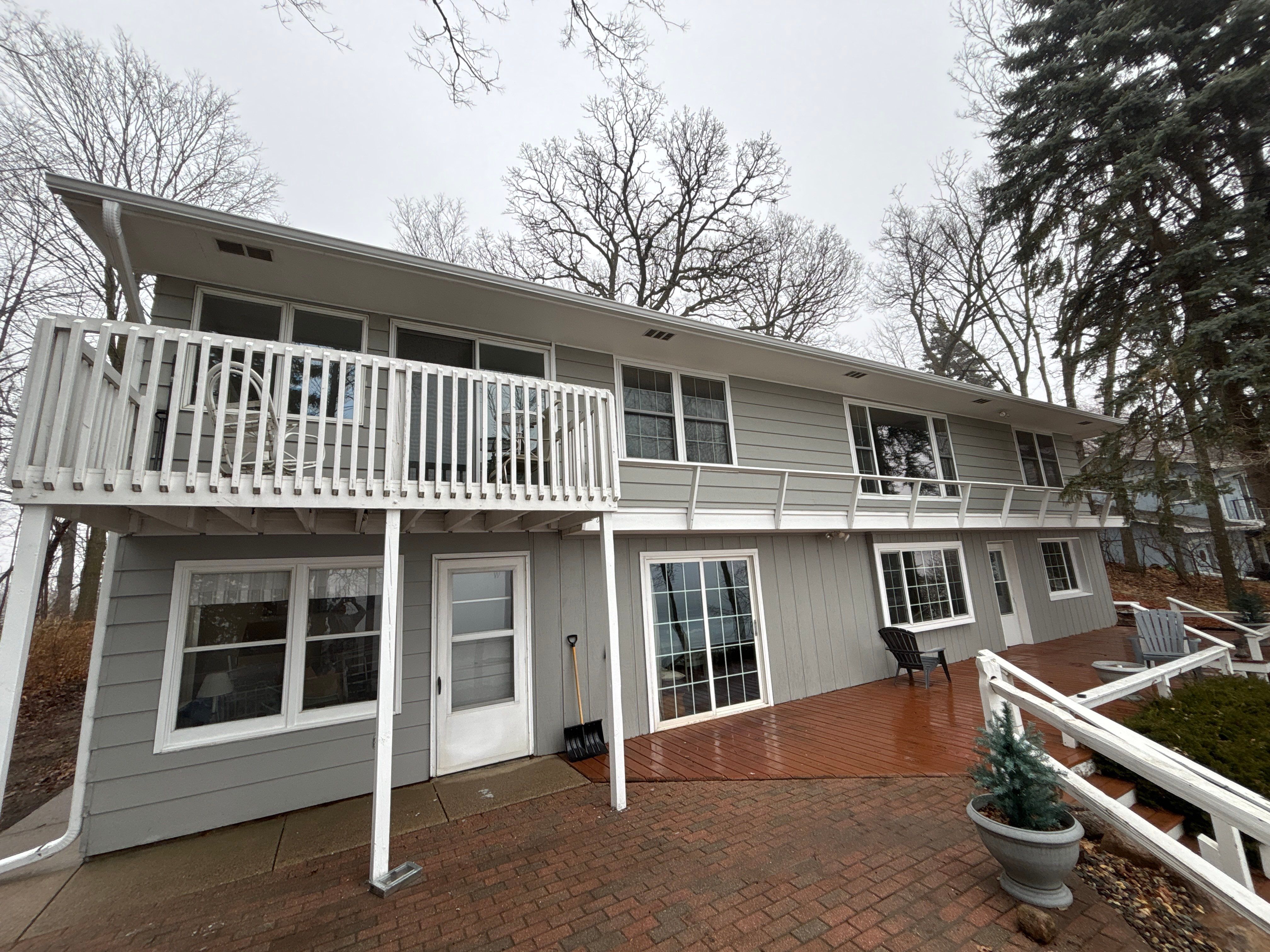 Seamless Gutter Installation and Leaf Blaster Pro Protection in South Haven by Next Level Seamless Gutters / Exteriors Inc.