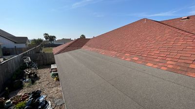 Residential Roofing Installation using Flat Roof System