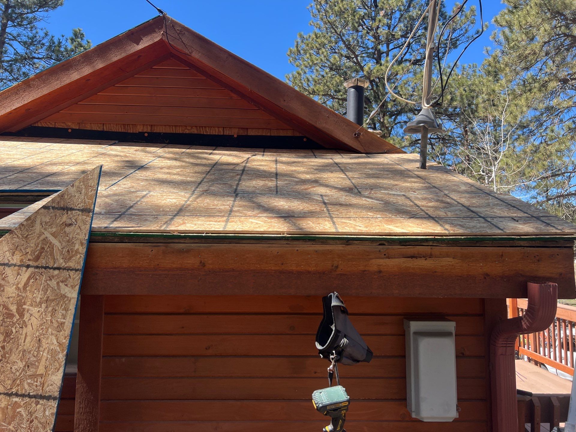 Residential Roofing Installation using Standing Seam Metal by Blue Peaks Roofing LLC 