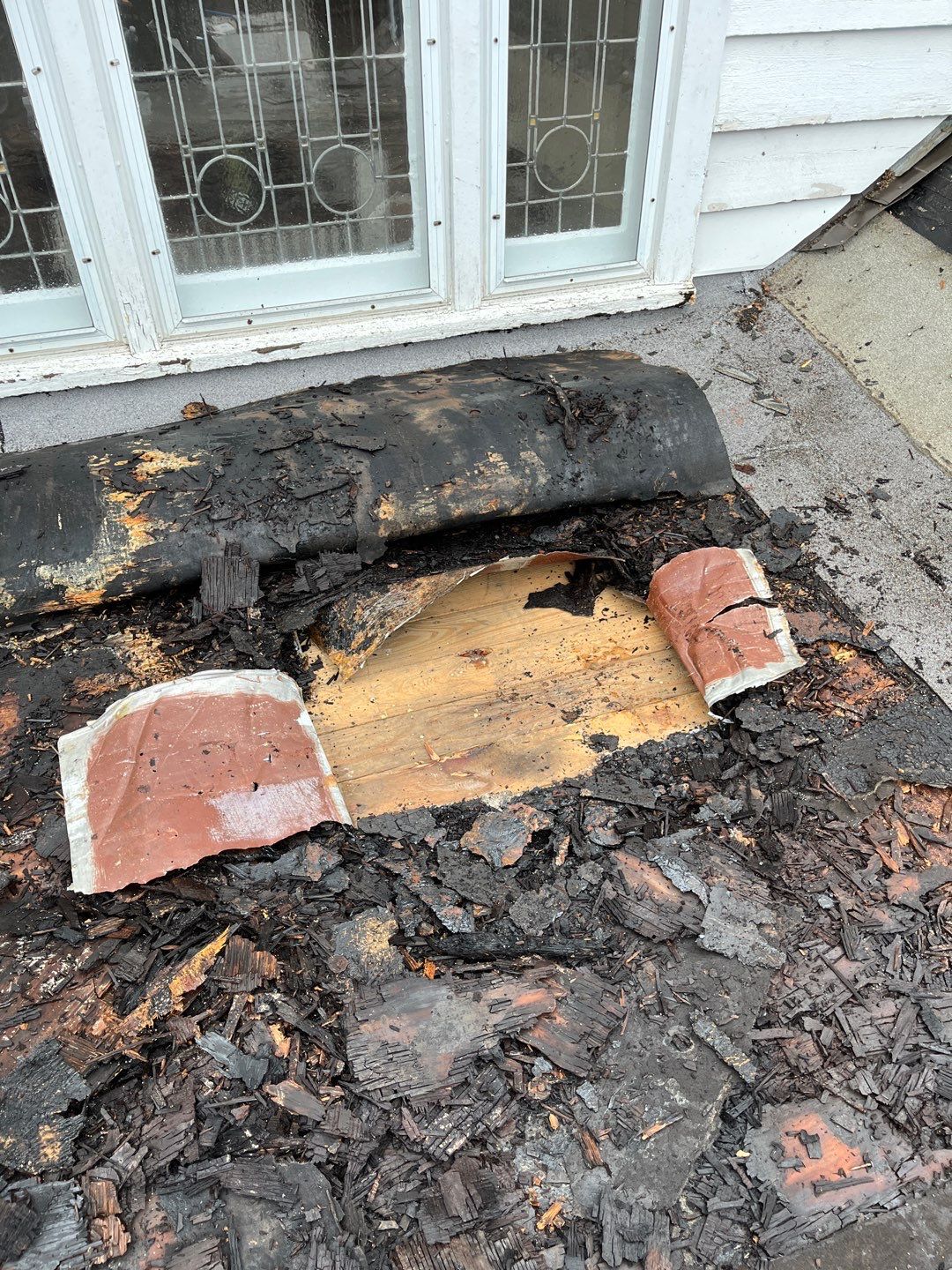 Asphalt Roof Replacement with Half Round Copper Gutter Installment by Custom Installations