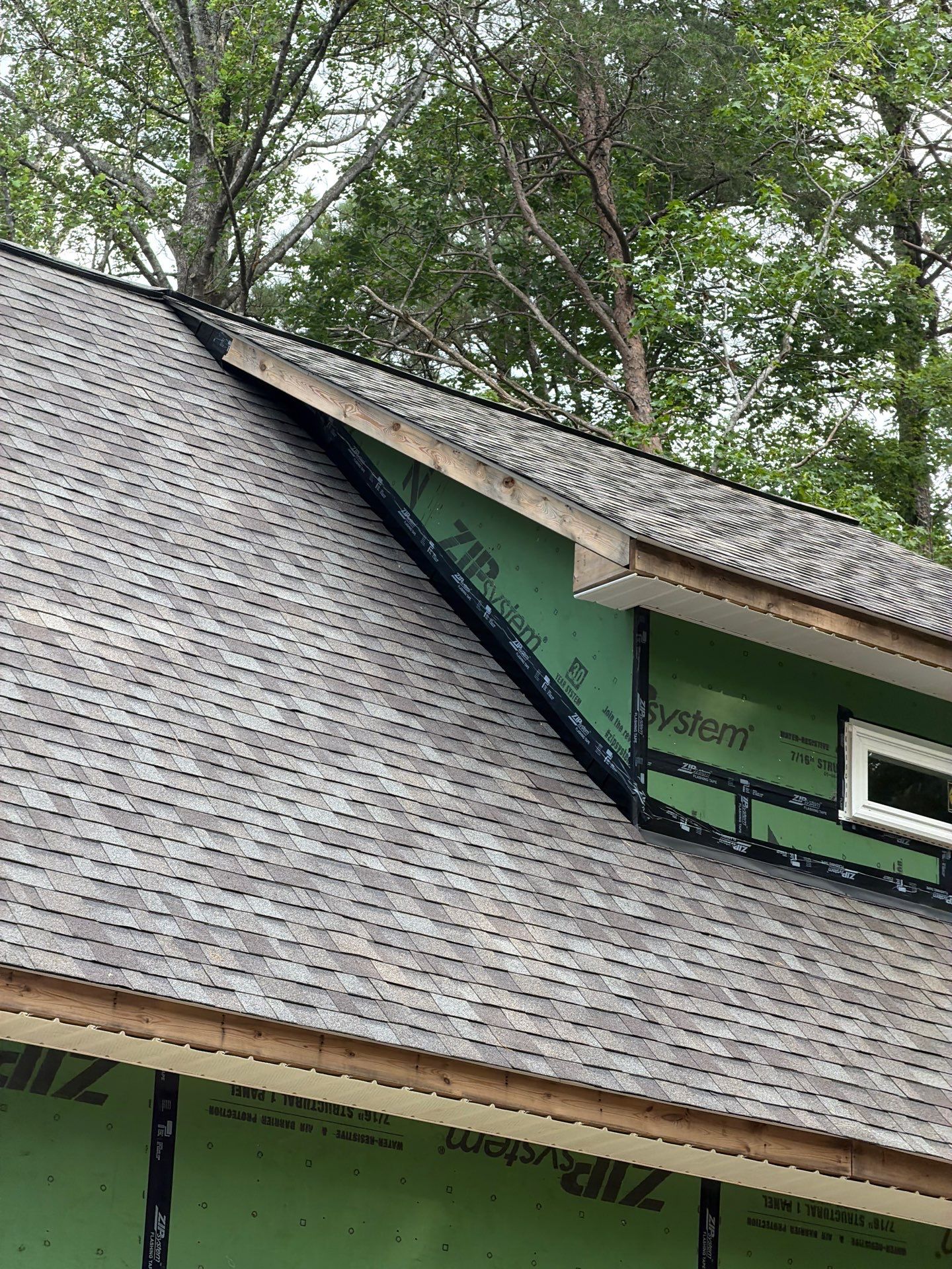Custom New Home Roof Install in Heathsville by Cade Construction