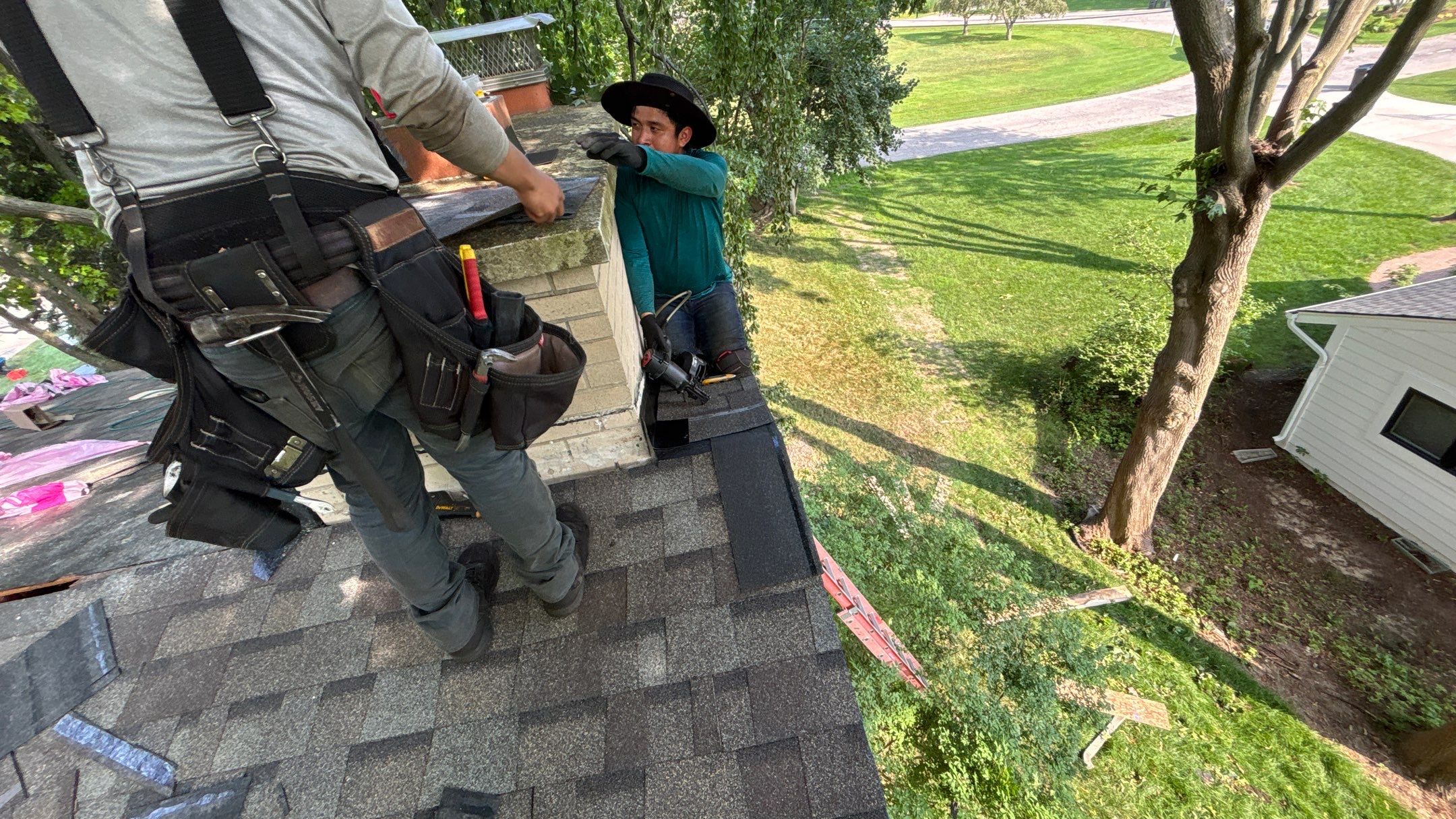 Roof Replacement using Owens Corning Driftwood by 180 Contractors