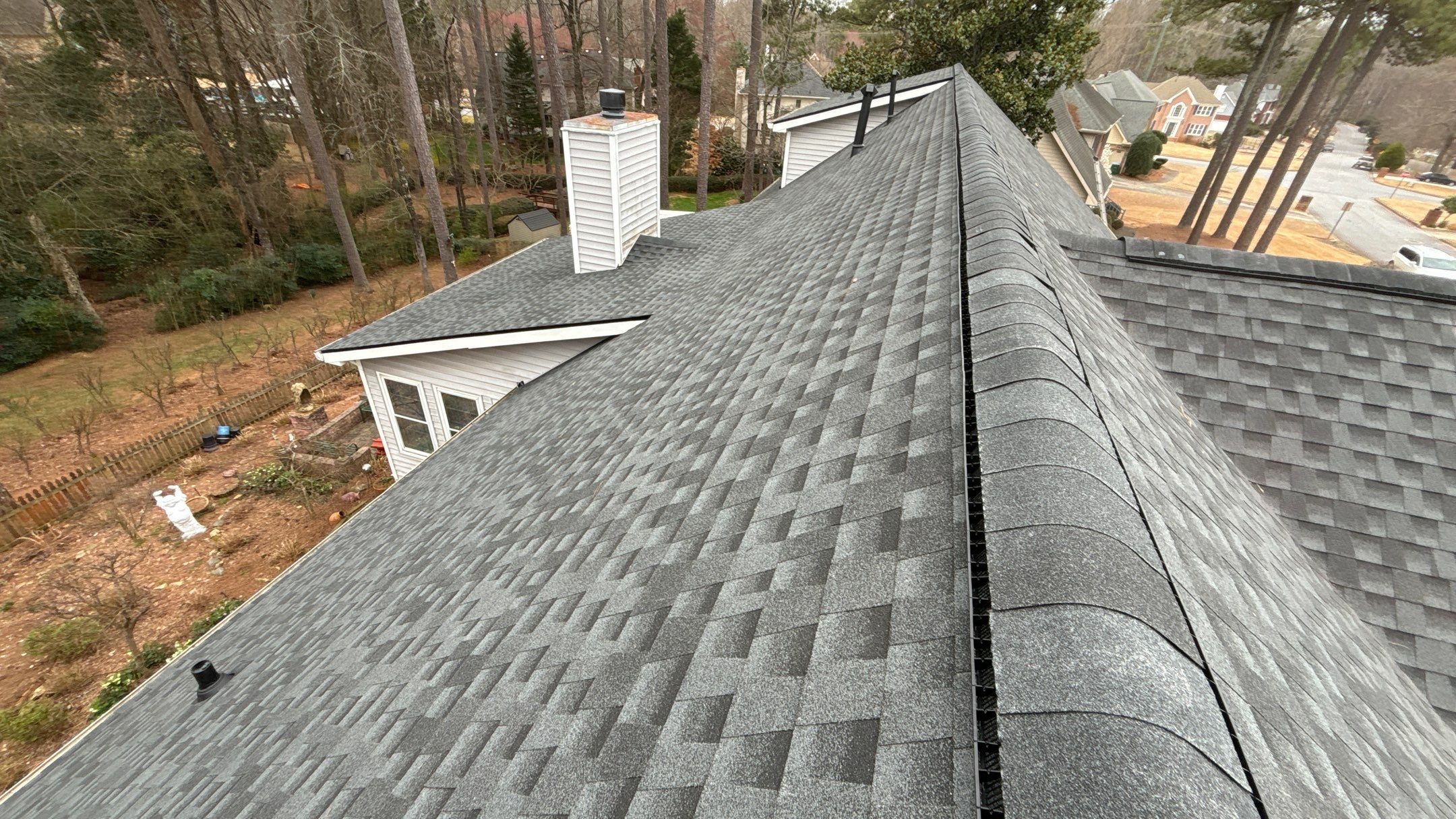 Roof Replacement Gutters & Downspouts by Deerfield Roofing LLC
