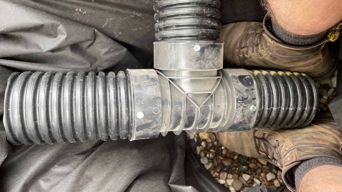 Richard’s Sump Pump Discharge Line Fix by Waterproofing Northeast
