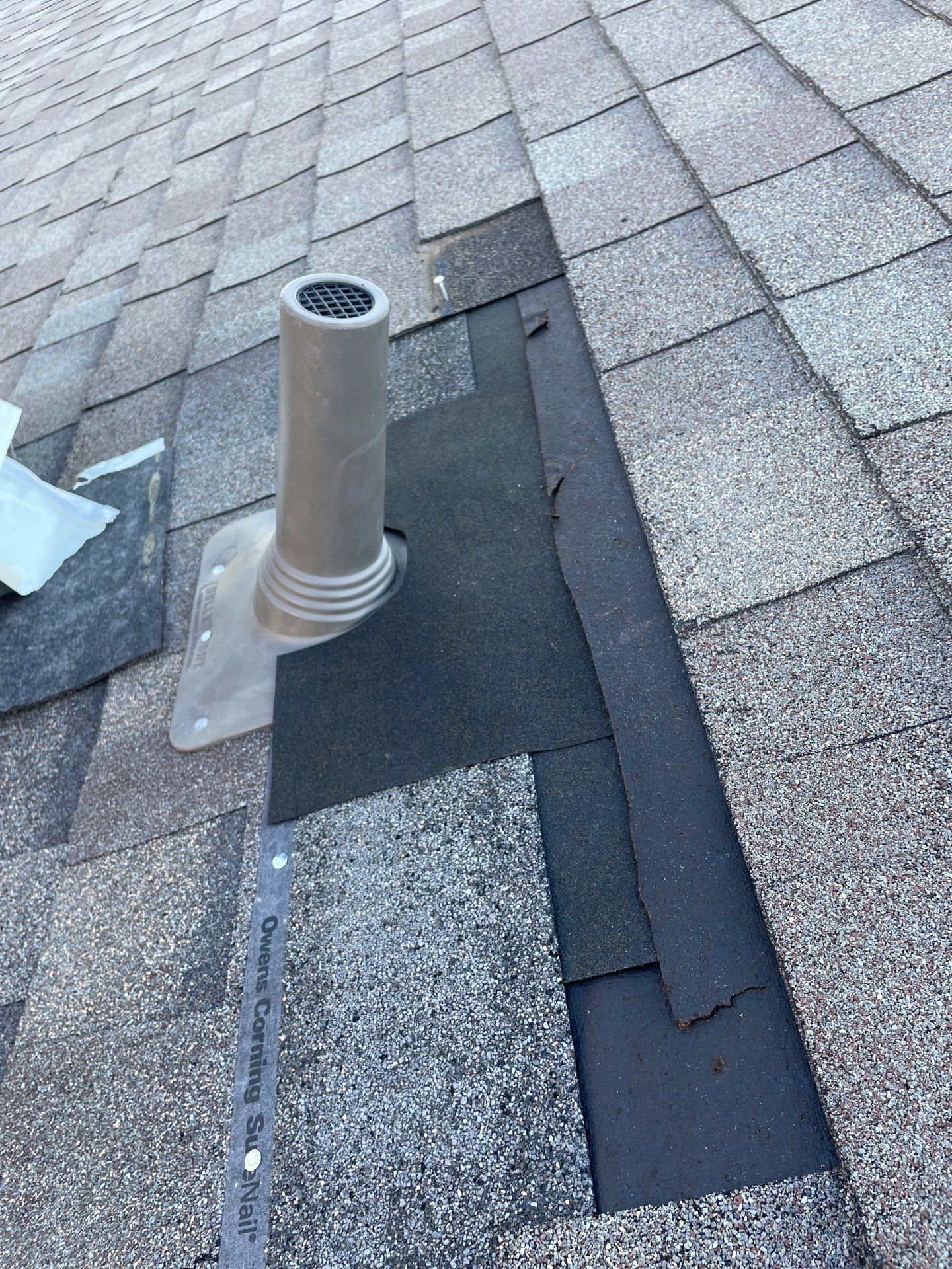 Residential Roofing Repair using Owen's Corning Duration (Lifetime) Shingles by Roof Repair Company