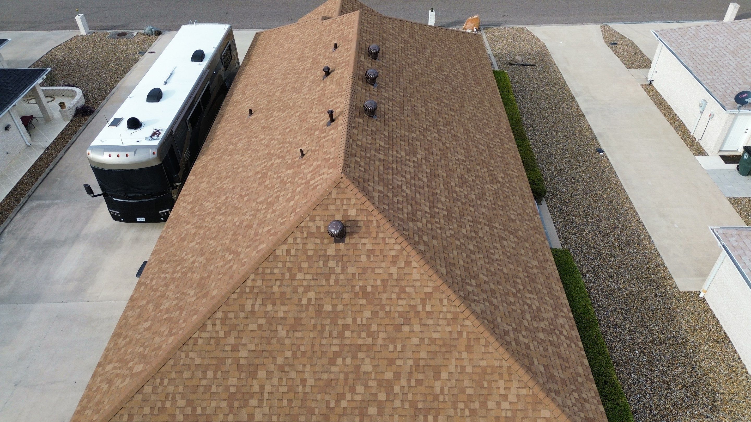 Mission Roof Project by Bison Roofing  