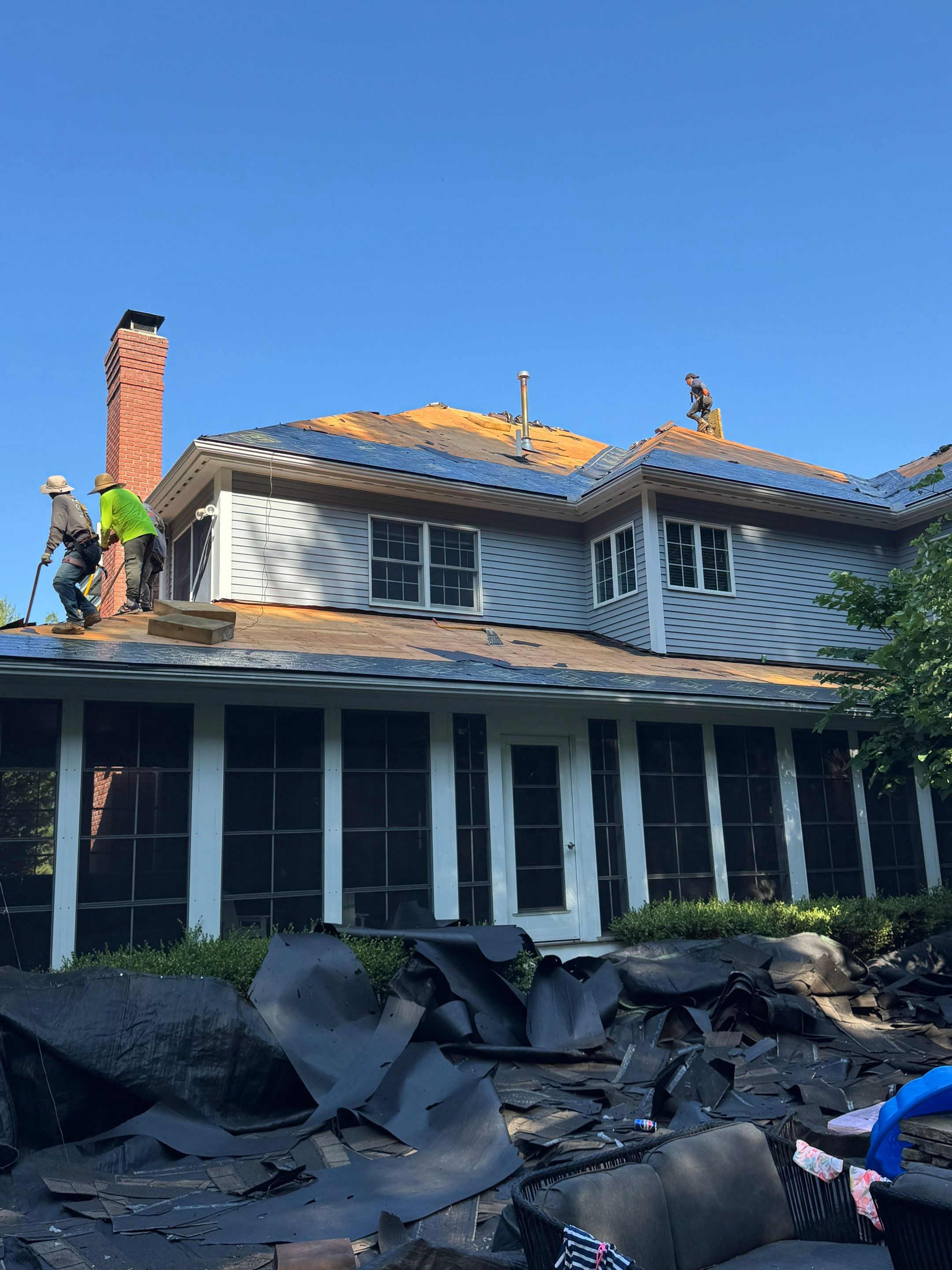 Roof Replacement & Gutter System Upgrade in Westford, MA by Mighty Dog Roofing of Greater Middlesex County