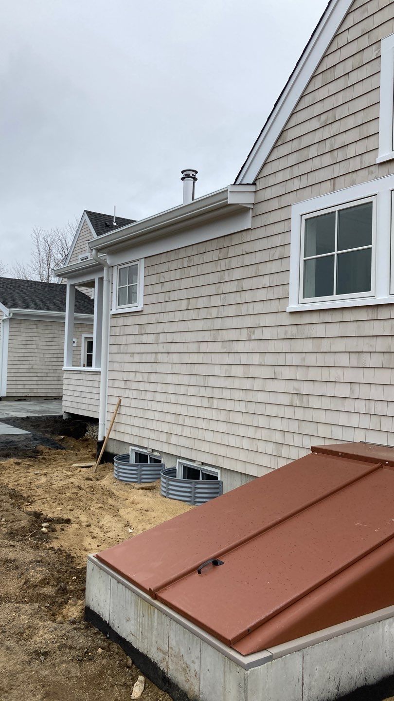 Gutter Installation using 6" K-Style Aluminum Gutter by Gutter Pro Enterprises