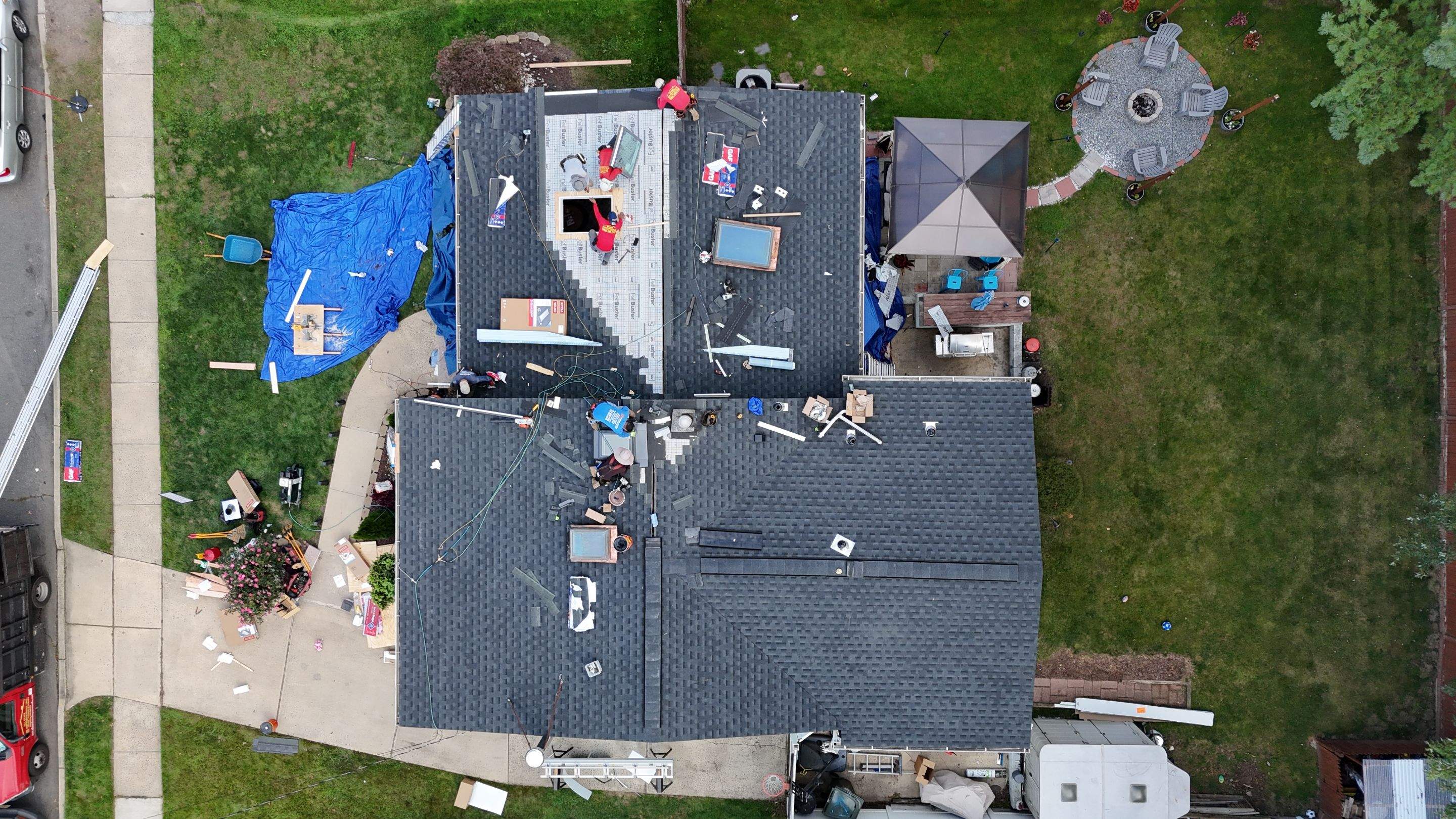 Roof Project in Old Bridge, NJ. by All State Home Improvement Inc.