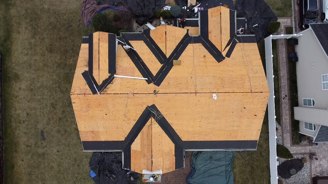 Project in Morganville, NJ by Tony's Roofing