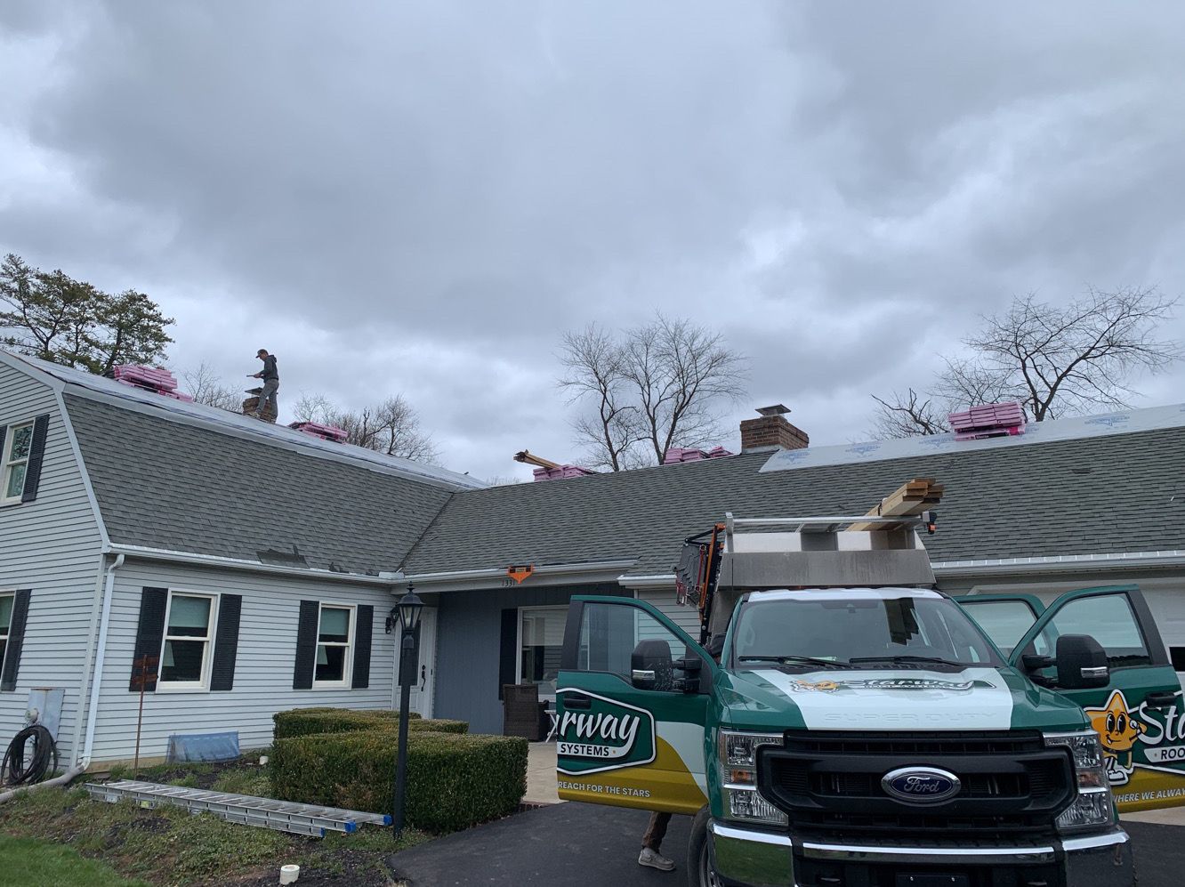 Reroof in Bellefonte, PA by Starway Roof Systems