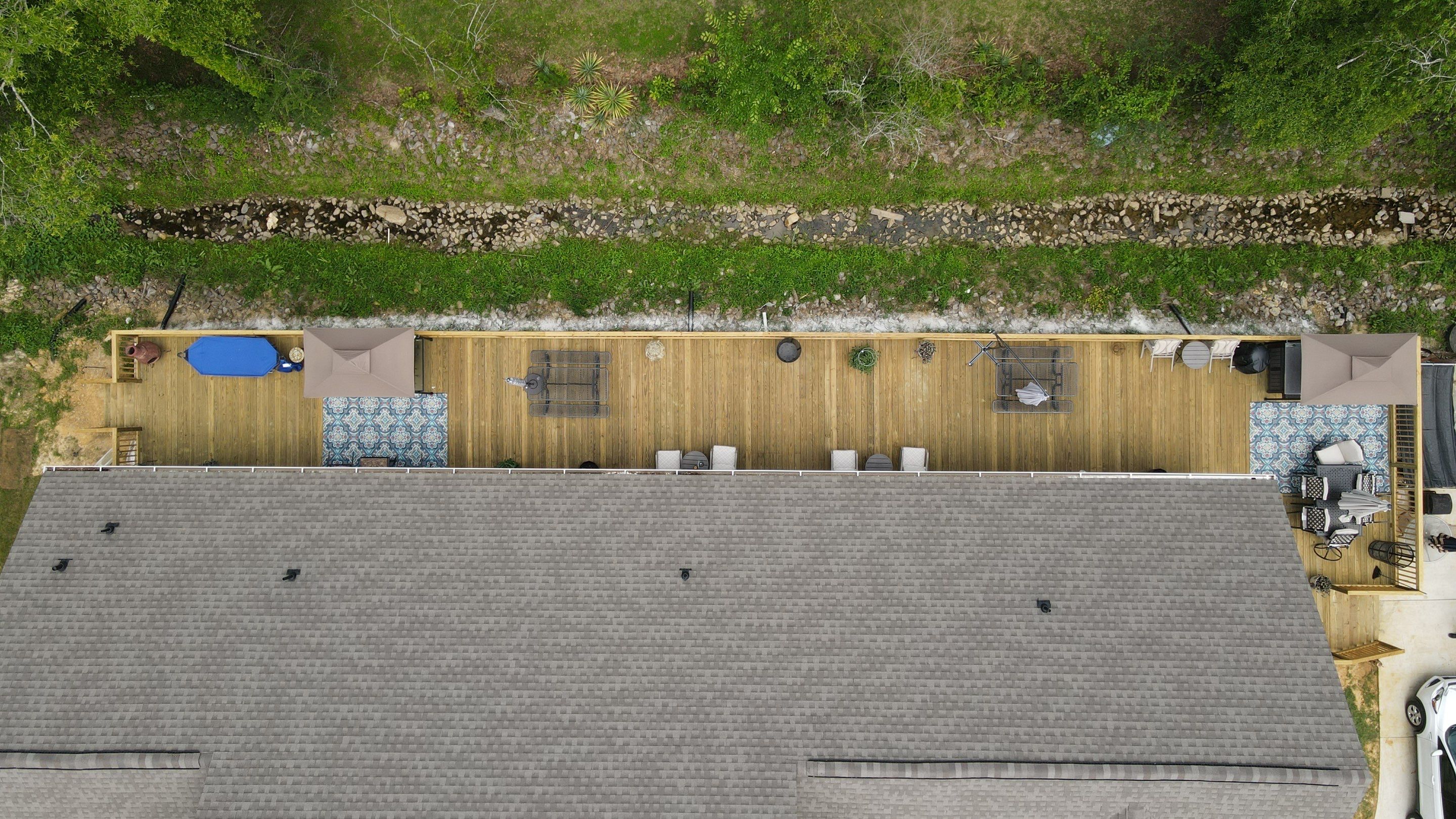 Treated Pine Deck  by Roberson Construction LLC