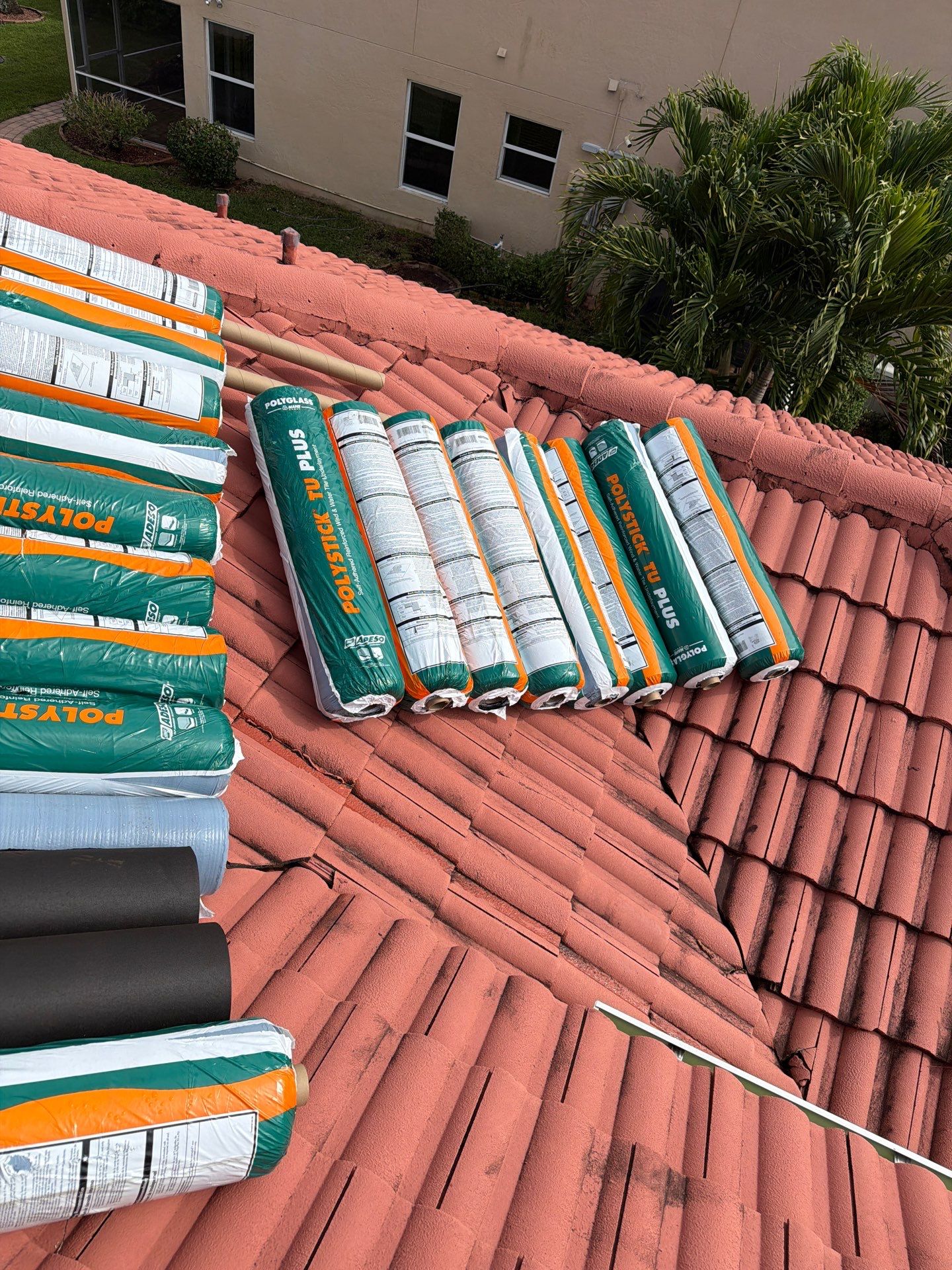 Residential Roofing Installation using Crown by BLUES BROTHERS CONSTRUCTION CORP