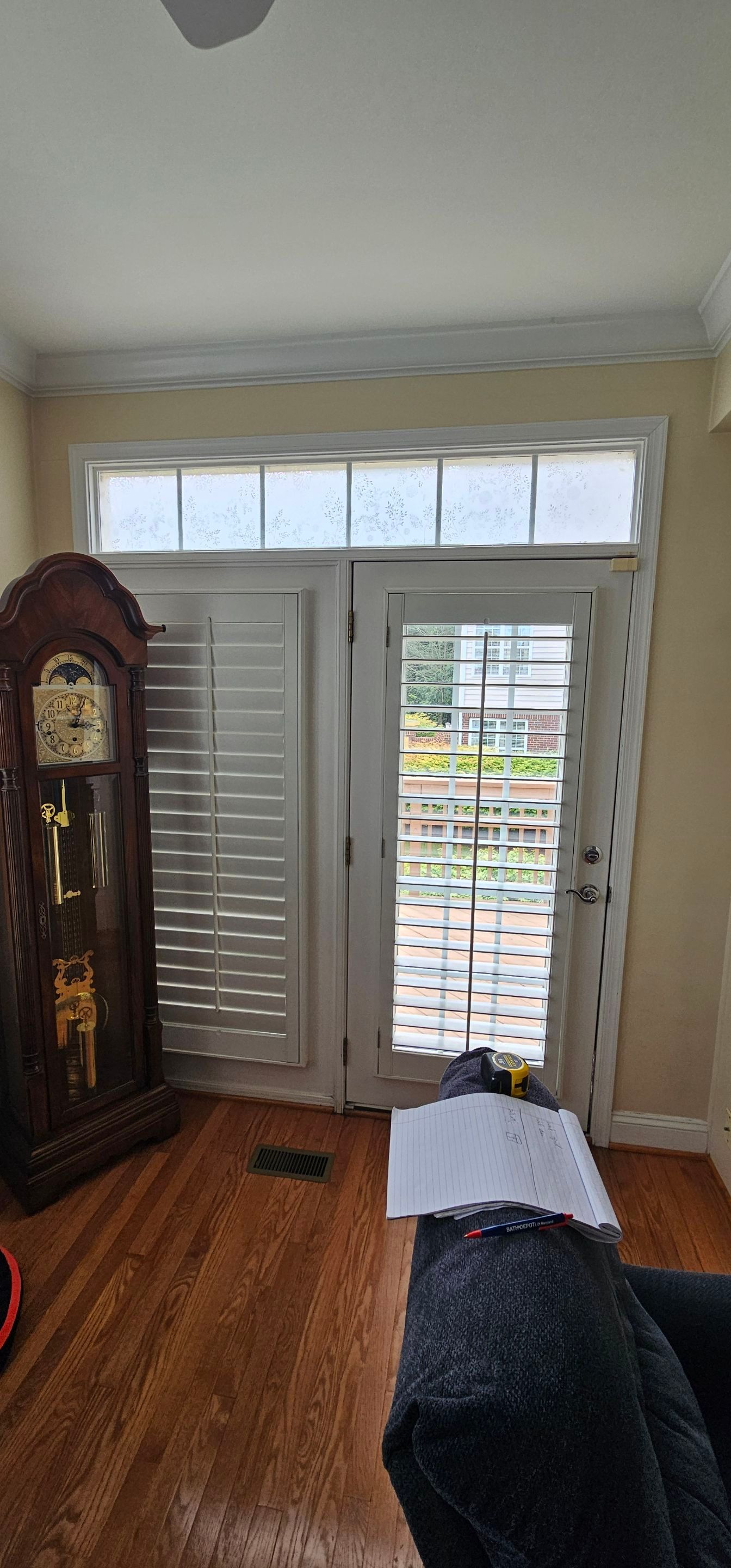 Hinged Patio door replacement by Window Depot of Annapolis