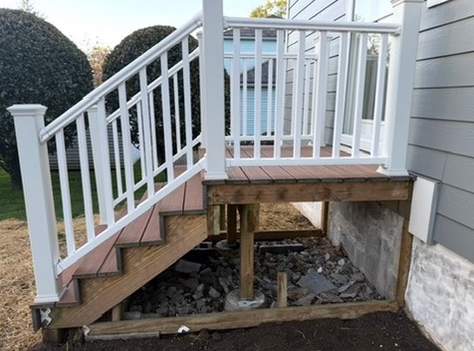 Deck and Landing Resurfacing in Florham Park, New Jersey by deck guardian