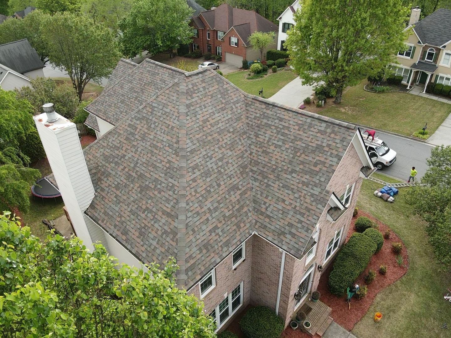 Residential Roofing Installation using Owens Corning by Inspector Roofing and Restoration