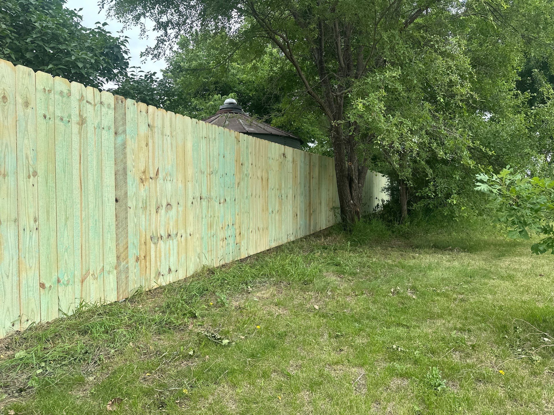 Project in Janesville by Perfect Picket Fence and Stain