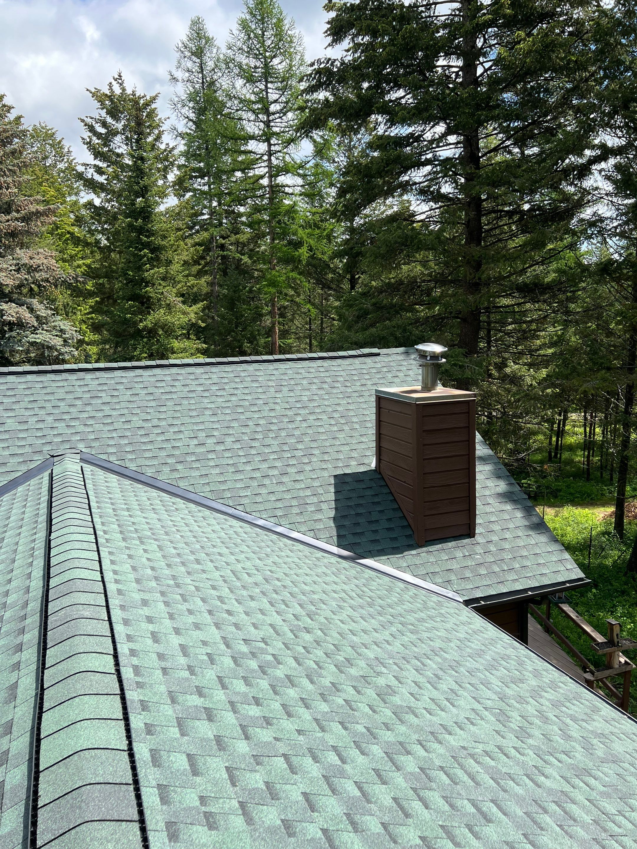 GAF Timberline HDZ - Hunter Green by Montana Roofing Solutions