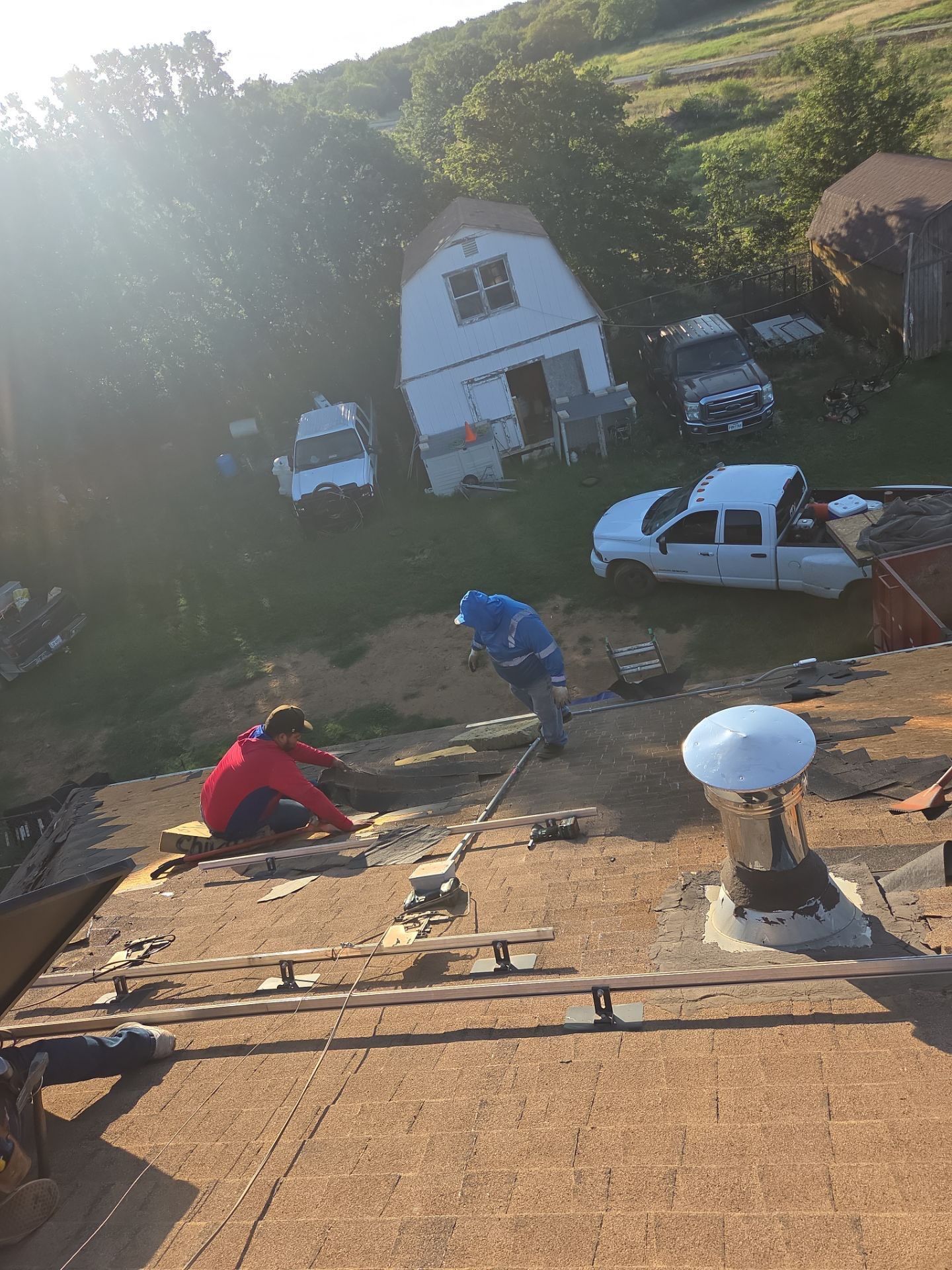 Project in Bowie by Lonestar Roofing and Restoration LLC.