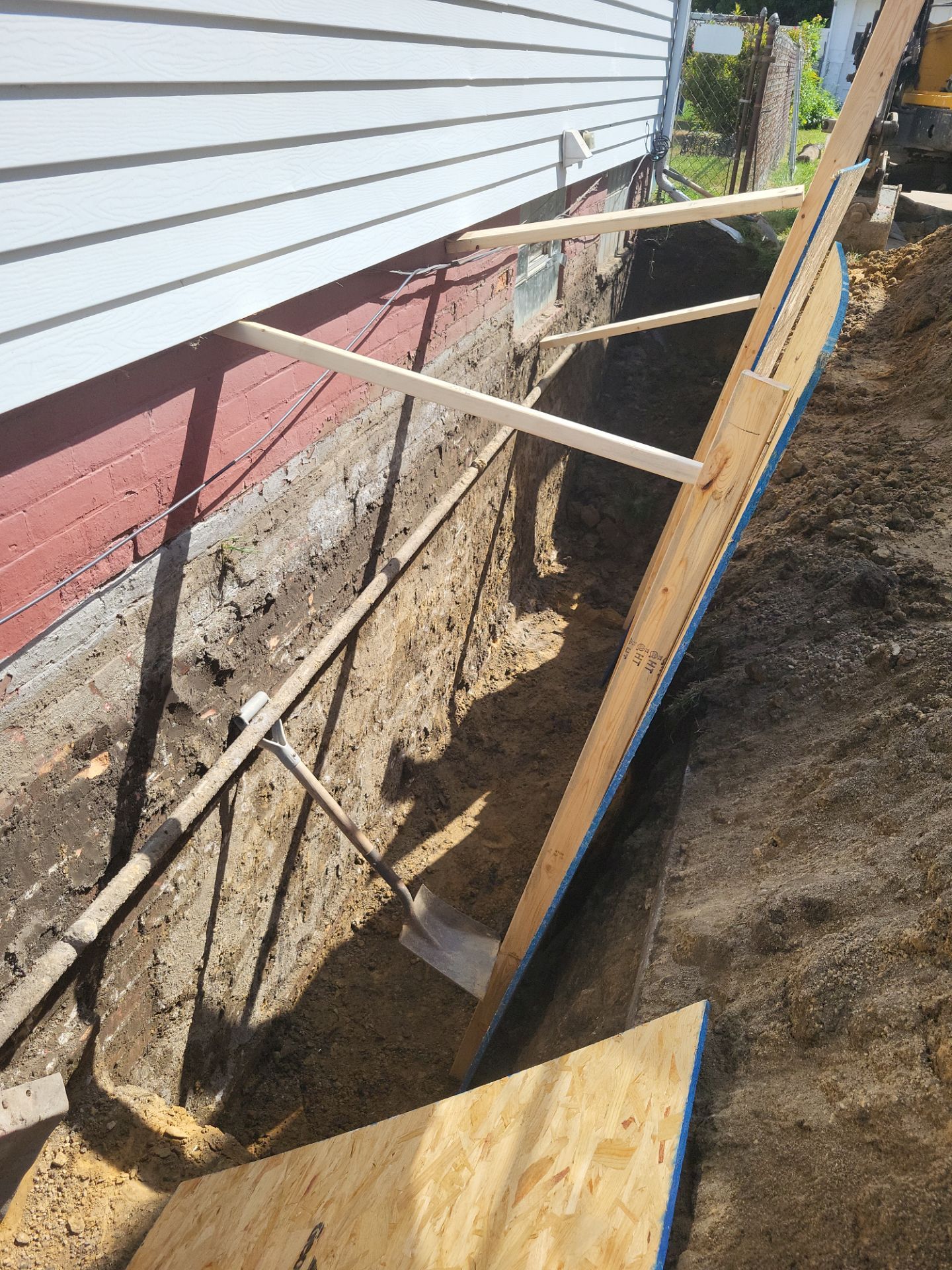 Exterior Deep Waterproofing System by Toledo Basement Repair