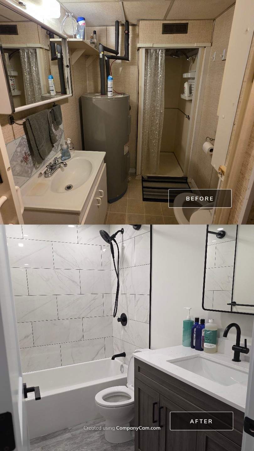 Basement Reno by Impact Construction Sudbury