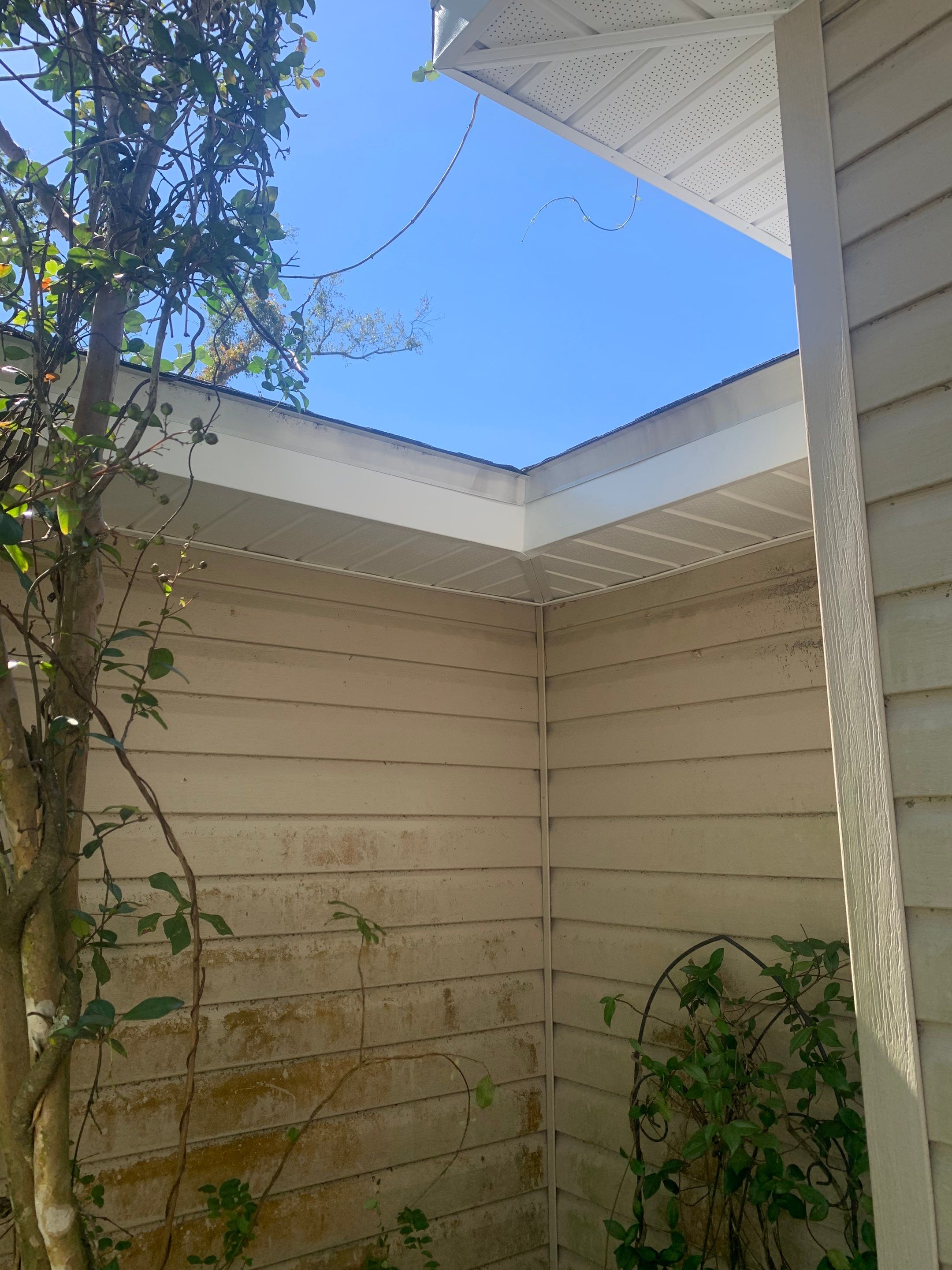 Residential Soffit and Fascia Roof Repair by Gutter Professors