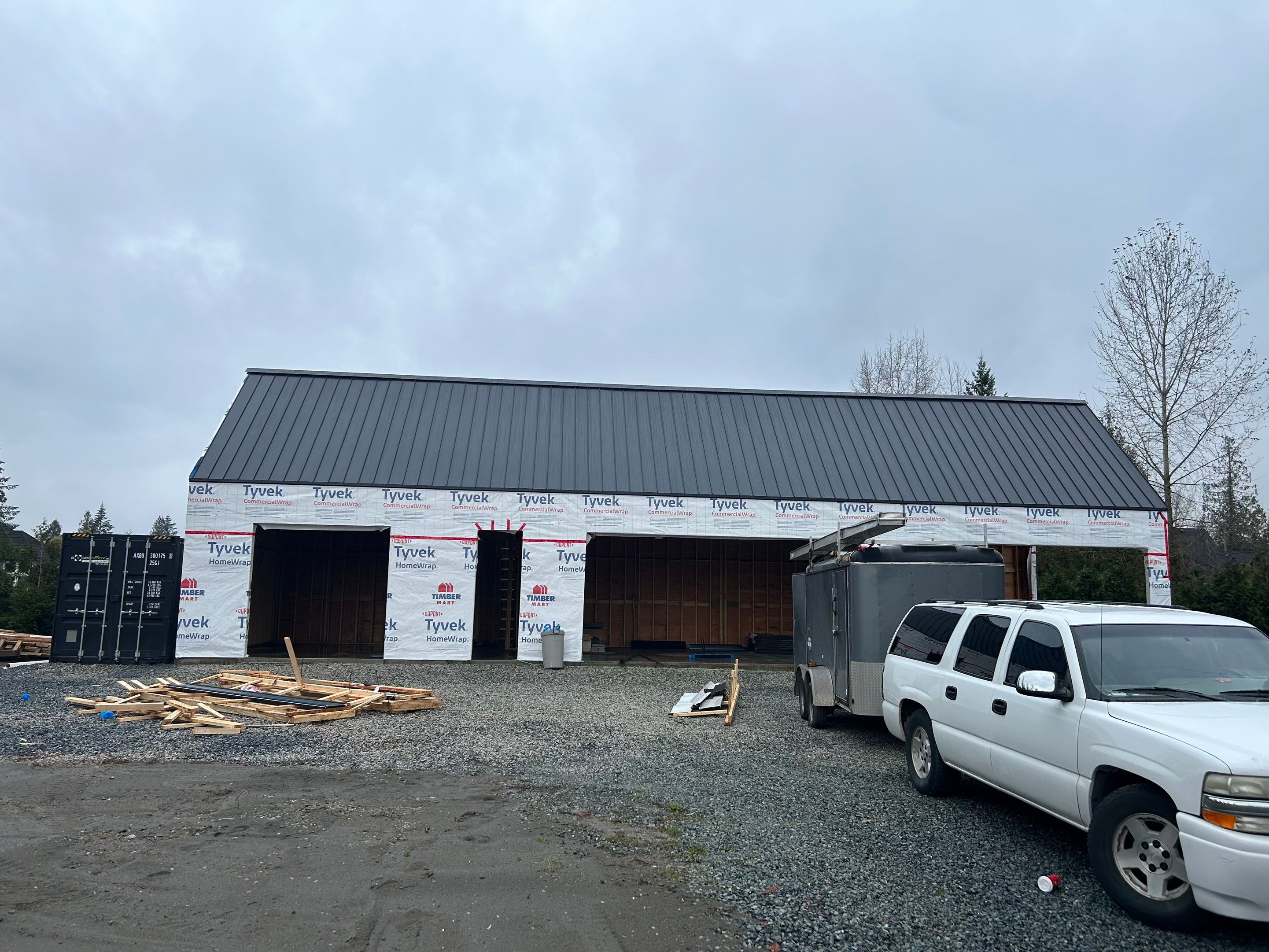 Residential Roofing and siding Installation using 12" Prolok metal  by Top Notch Roofing Inc