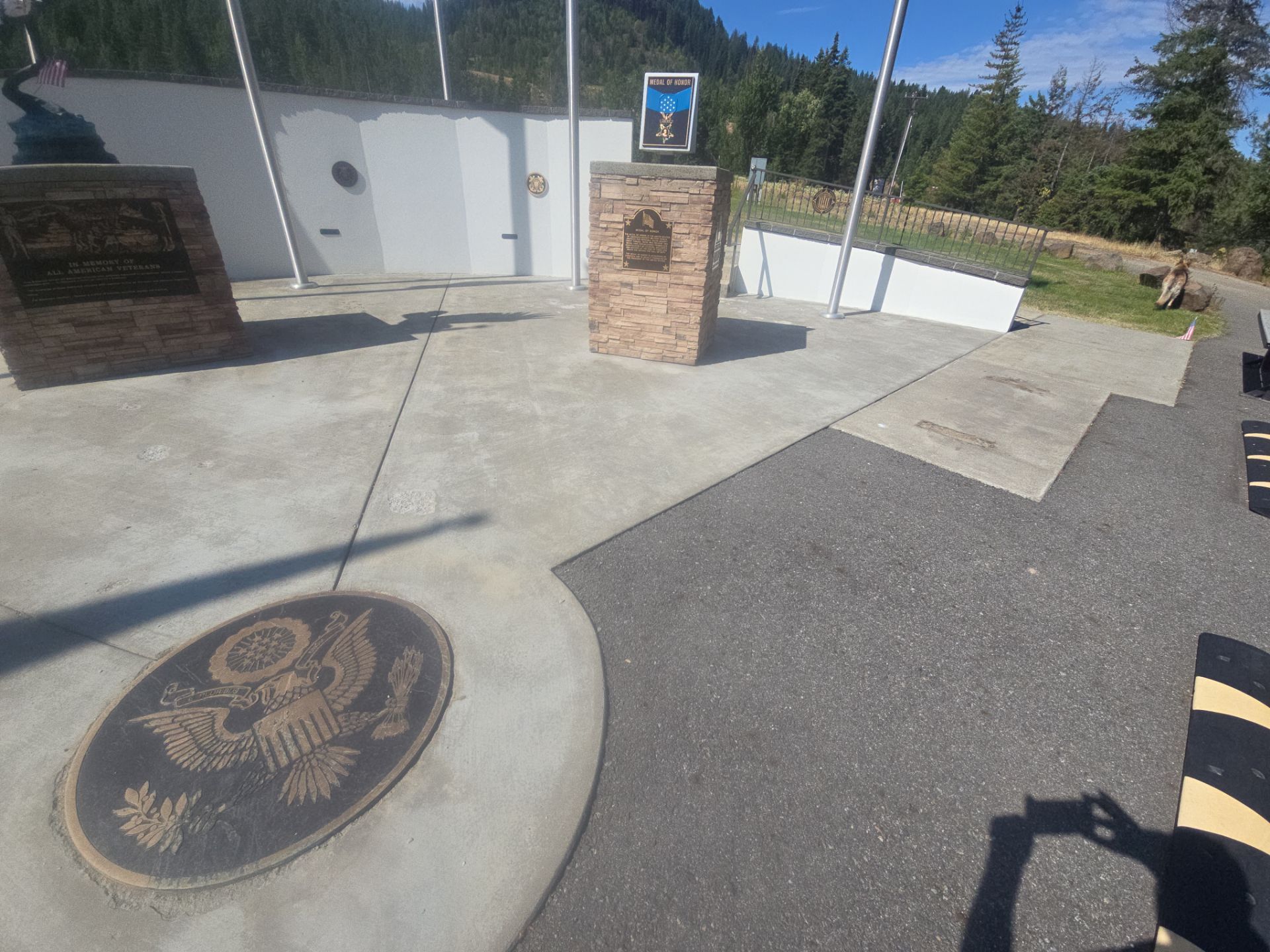Veteran's Memorial - St. Maries Idaho by Croc Coatings, LLC