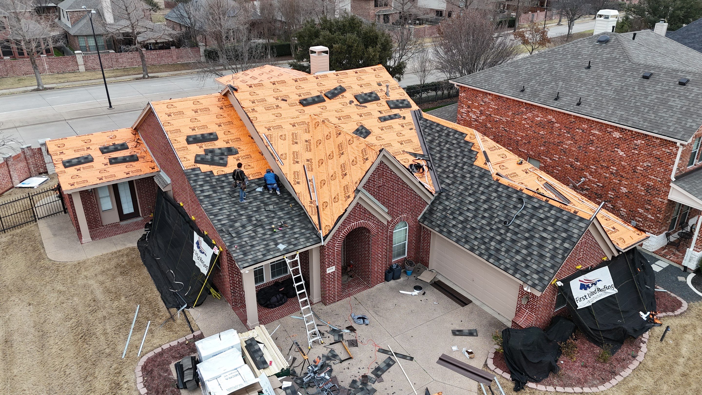 Decra Metal Roof - Shingle XD Stone Coated Roofing Project by First United Roofing & Construction