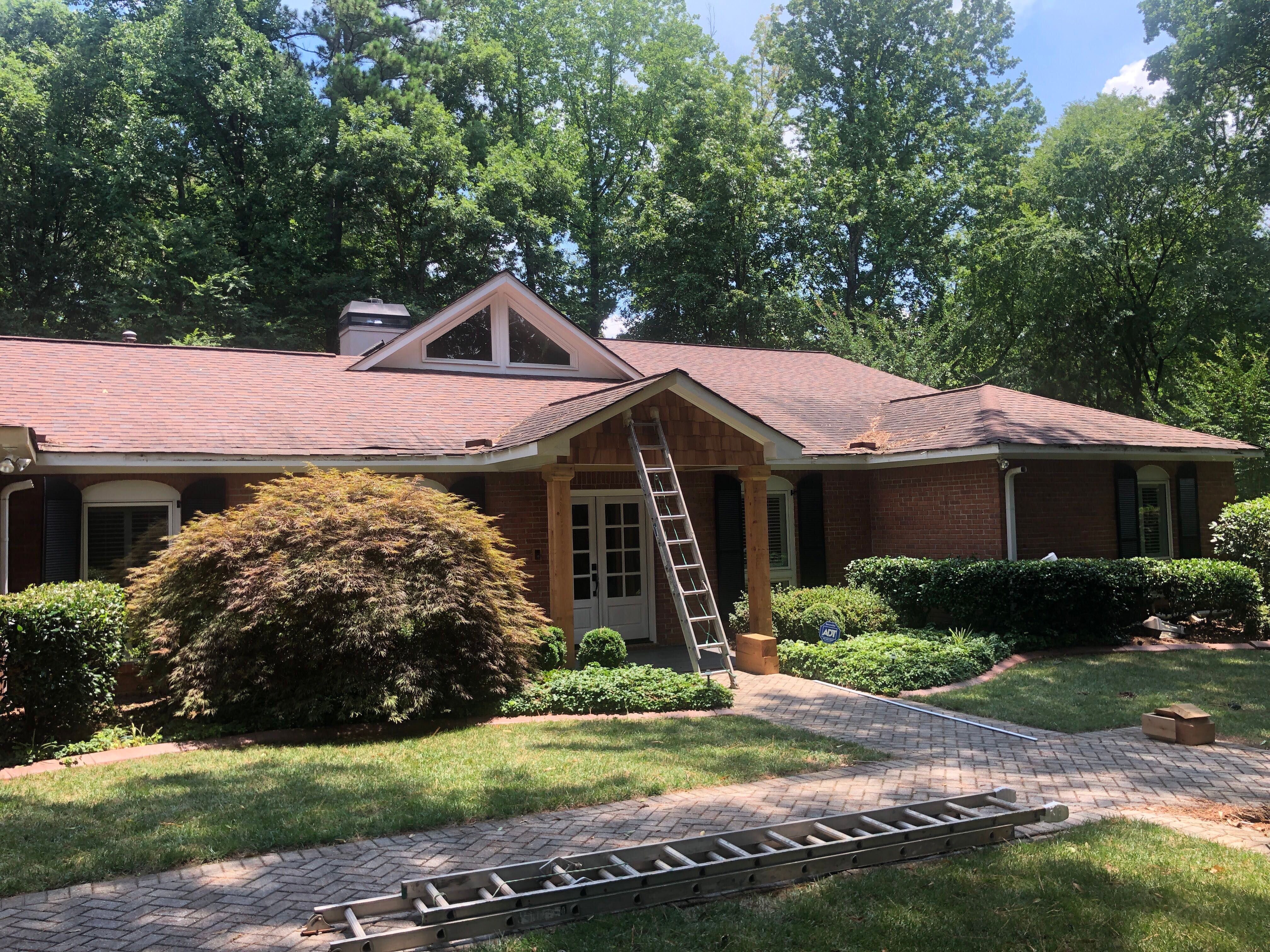 Brick Exterior Painting and Color Transformation in Atlanta by Swift Home Renovations