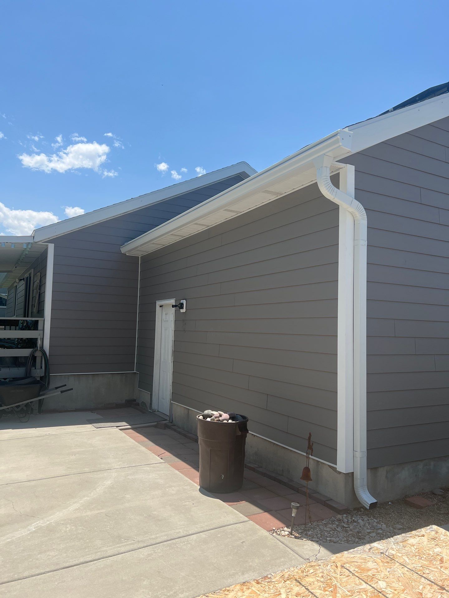 Project in Salt Lake City by Emerald Gotcha Gutters 