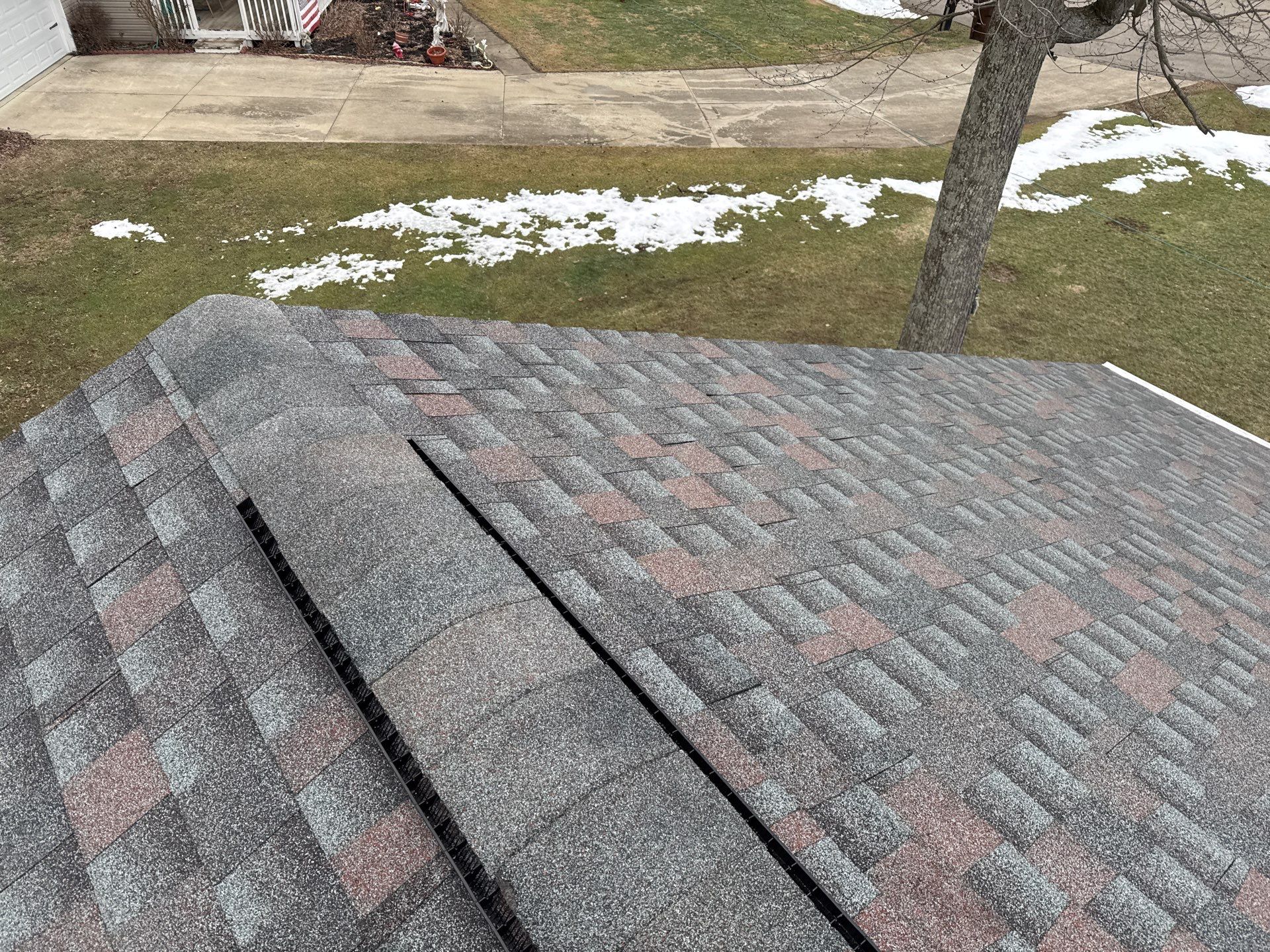 Residential Roofing Installation using Timberline HDZ Shingles - Williamsburg Slate by RoofX 