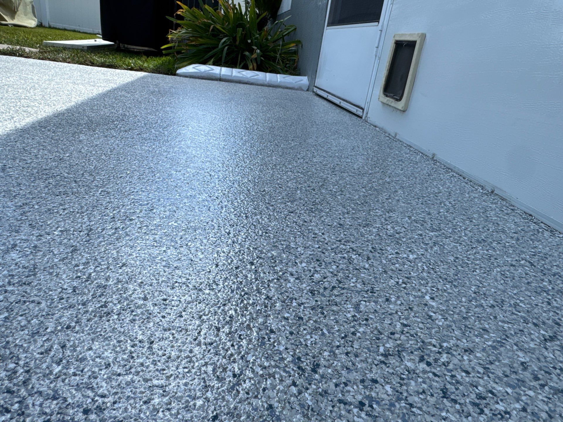 Porch in Newberry, FL in Tidal Wave by Cross Creek Concrete Coatings