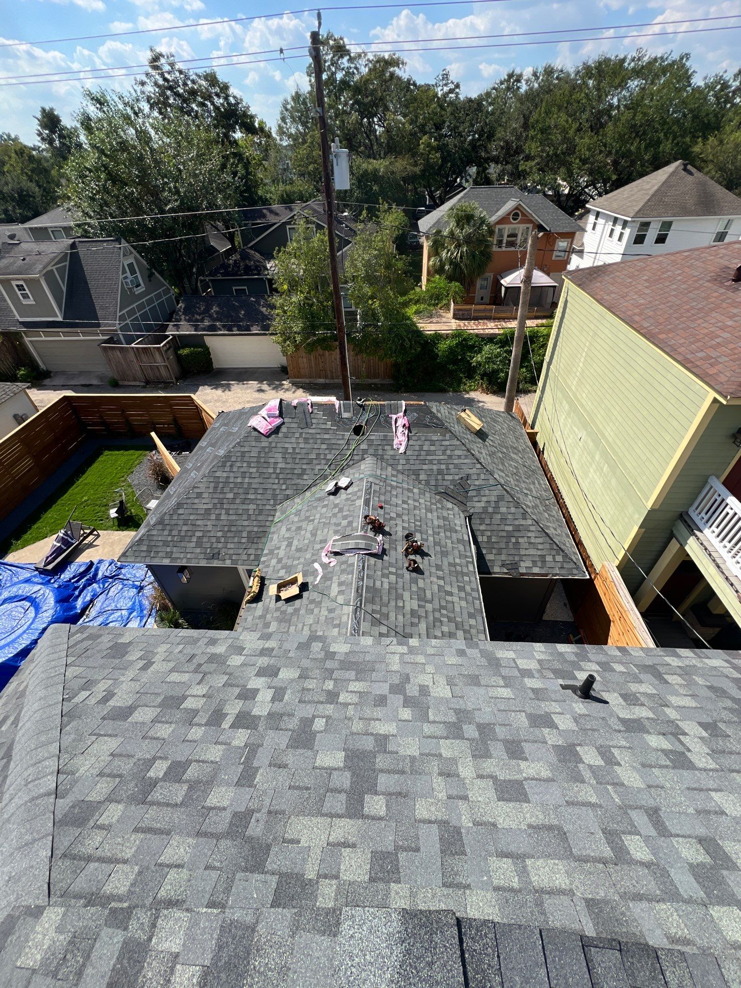 Residential Roofing Repair using Owen's Corning Duration (Lifetime) Shingles by Roof Repair Company