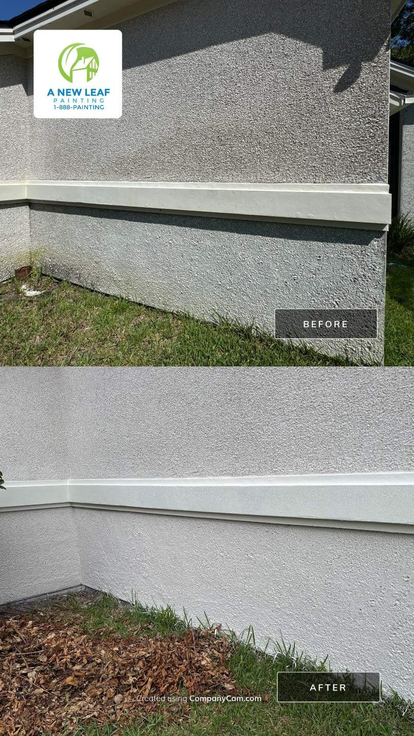 Exterior Painting and Stucco Repair Company in Jacksonville FL 32256 by A New Leaf Painting, LLC