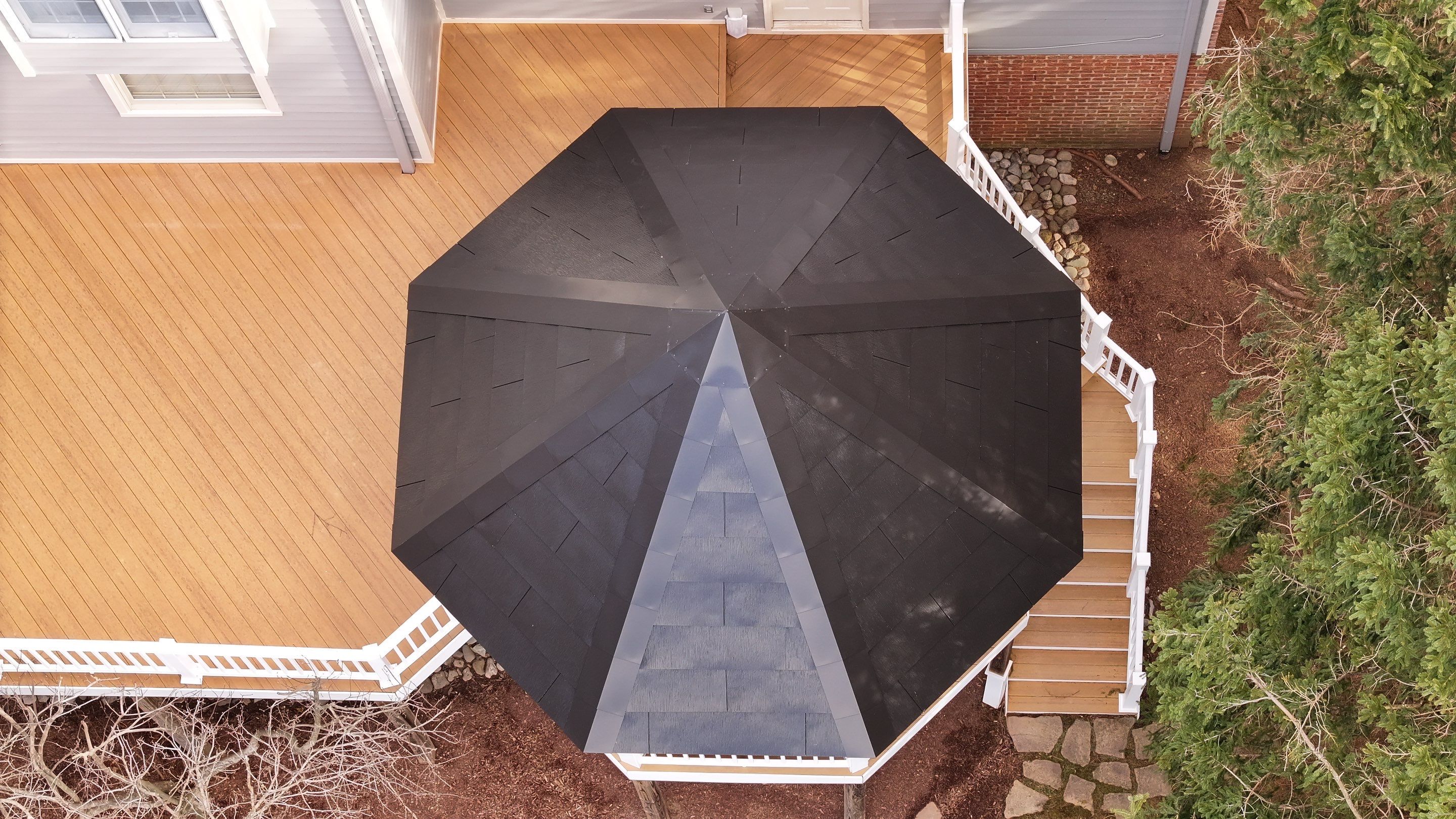 Sleek Tesla Solar Roof Installation by American Home Contractors