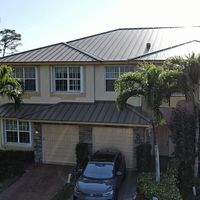 24ga 1.5" Mechanical Seam Buckskin  by Total Roofing System The Metal Roof Experts
