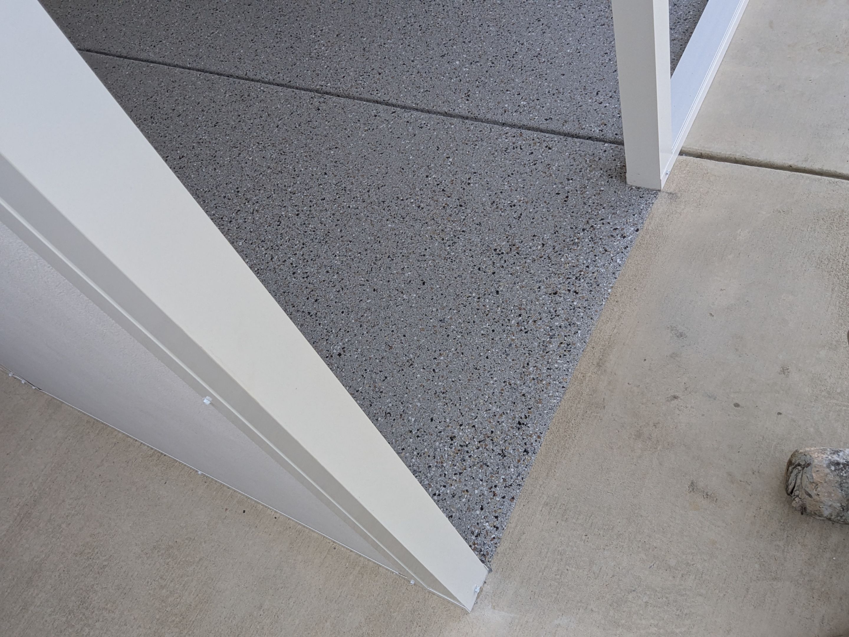 Patio Floor Coating using Yukon by My Garage Floor Guys