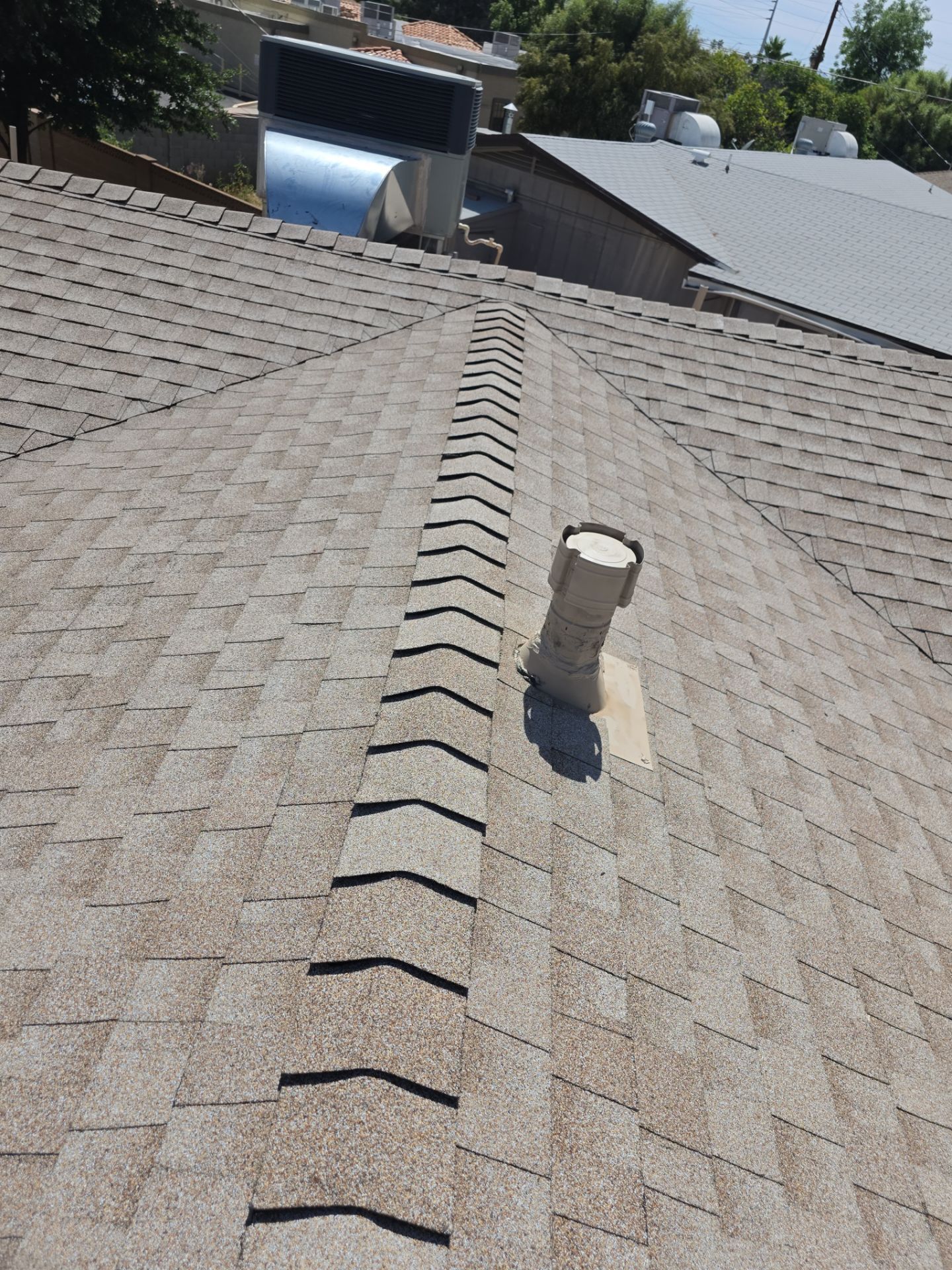 New GAF Roof in Mesa, Arizona by Weather-Tite Roofing