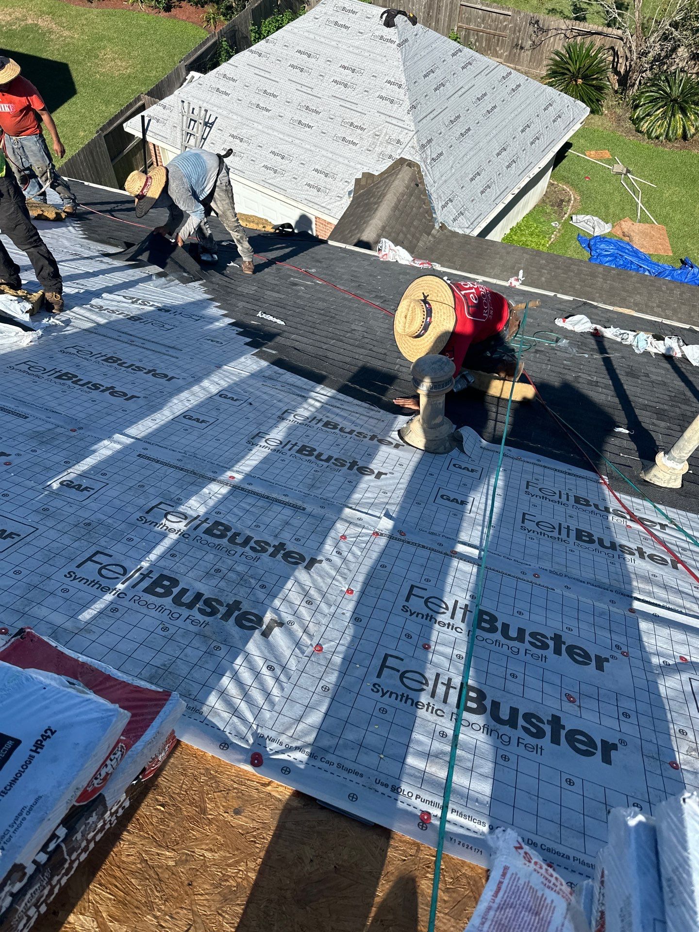 Project in Pearland by Motion Roofing