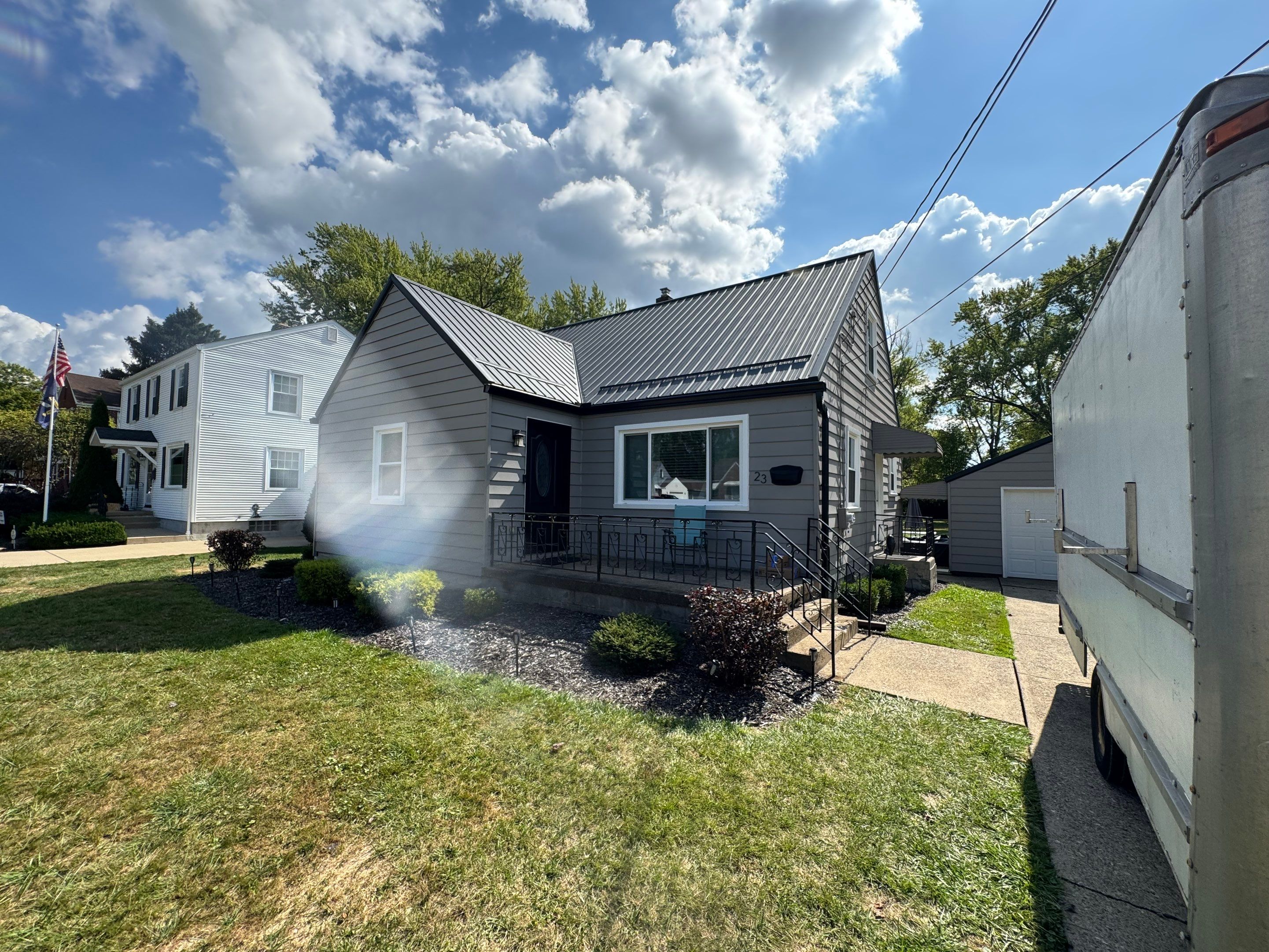 5 Star Metal Crinkle Finish in Black & 6" Black Gutters by Pally Roofing