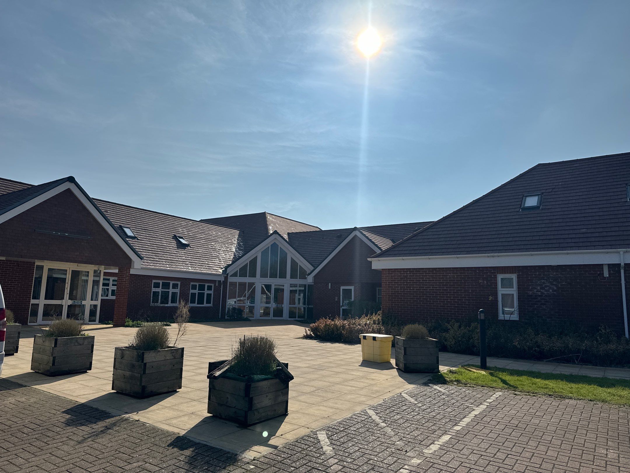 Large Care Home Roof Clean using Mosmatic FSC and Biocide by Ges Exterior Cleaning ltd