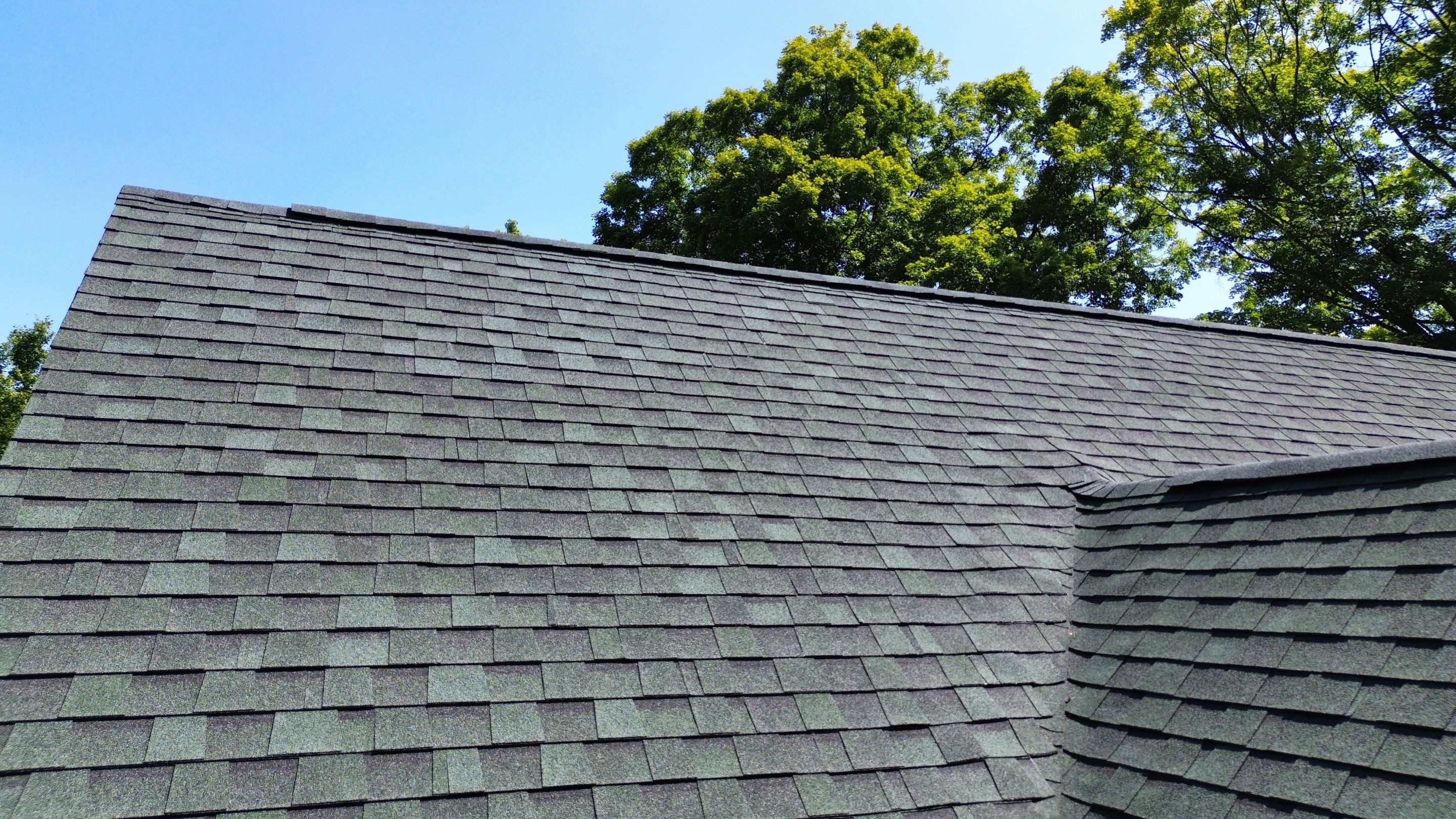 Residential Roofing Installation using Timberline HDZ Shingles - Williamsburg Slate by RoofX 