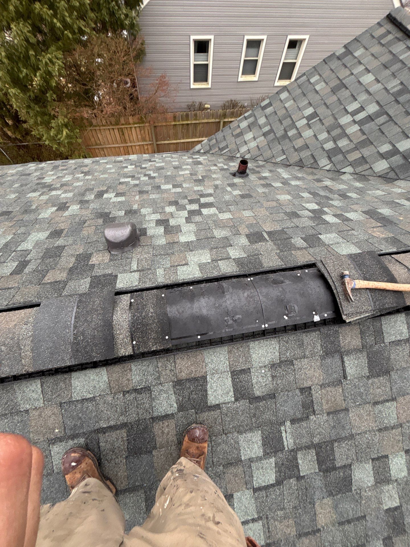 Roof Replacement using TK Thunderstorm Gray by 180 Contractors