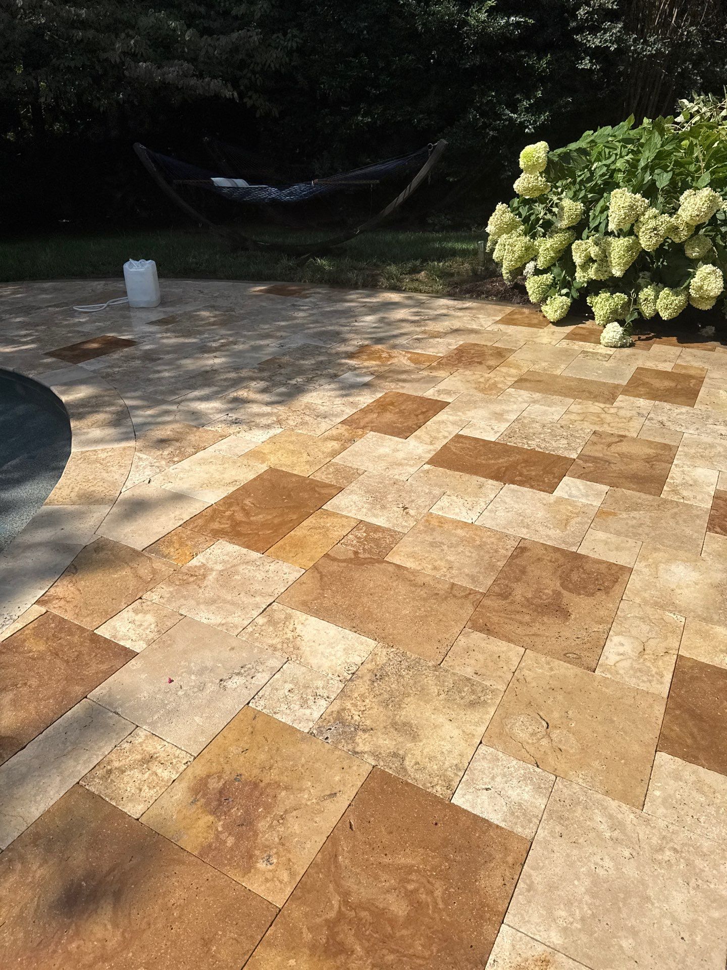 Pool Pavers using Concrete Sealant by DuraSeal