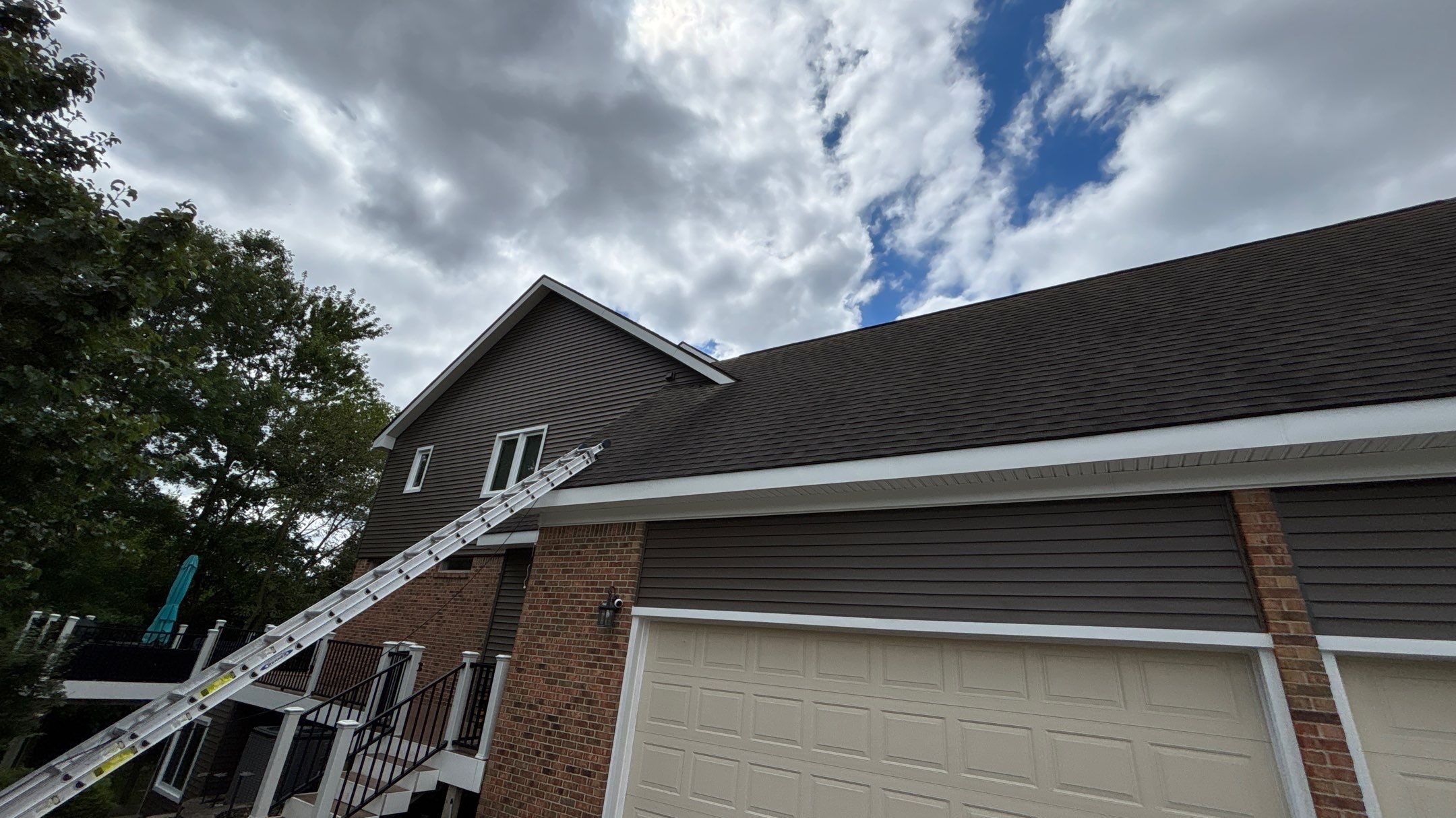 Siding Replacement using Alside Odyssey D4" Flagship Brown by 180 Contractors